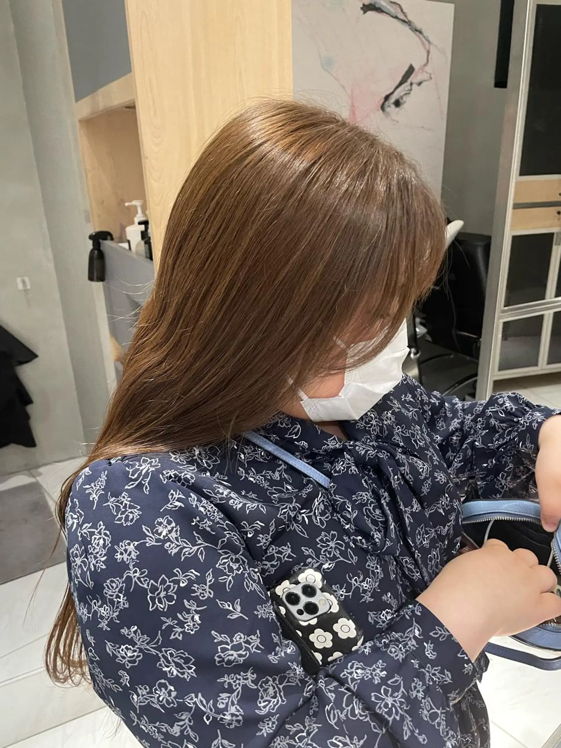 ロング カラー ヘアアレンジ 艶髪/レイヤーカット 🐣misakiのヘアスタイル