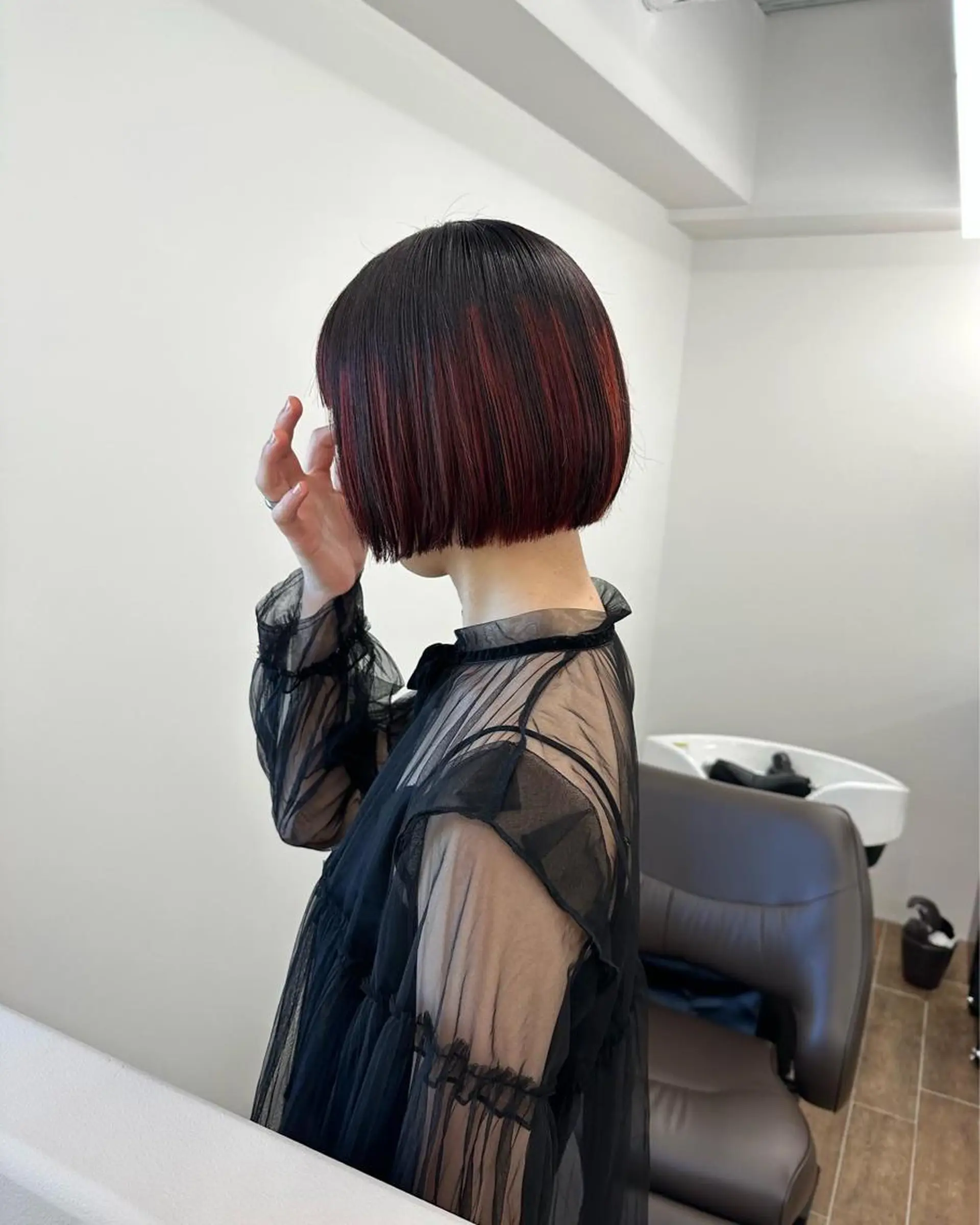 ショート カラー キッズ ブリーチ ヘアカラー トリートメント オトナヘア🌸 harukaのヘアスタイル