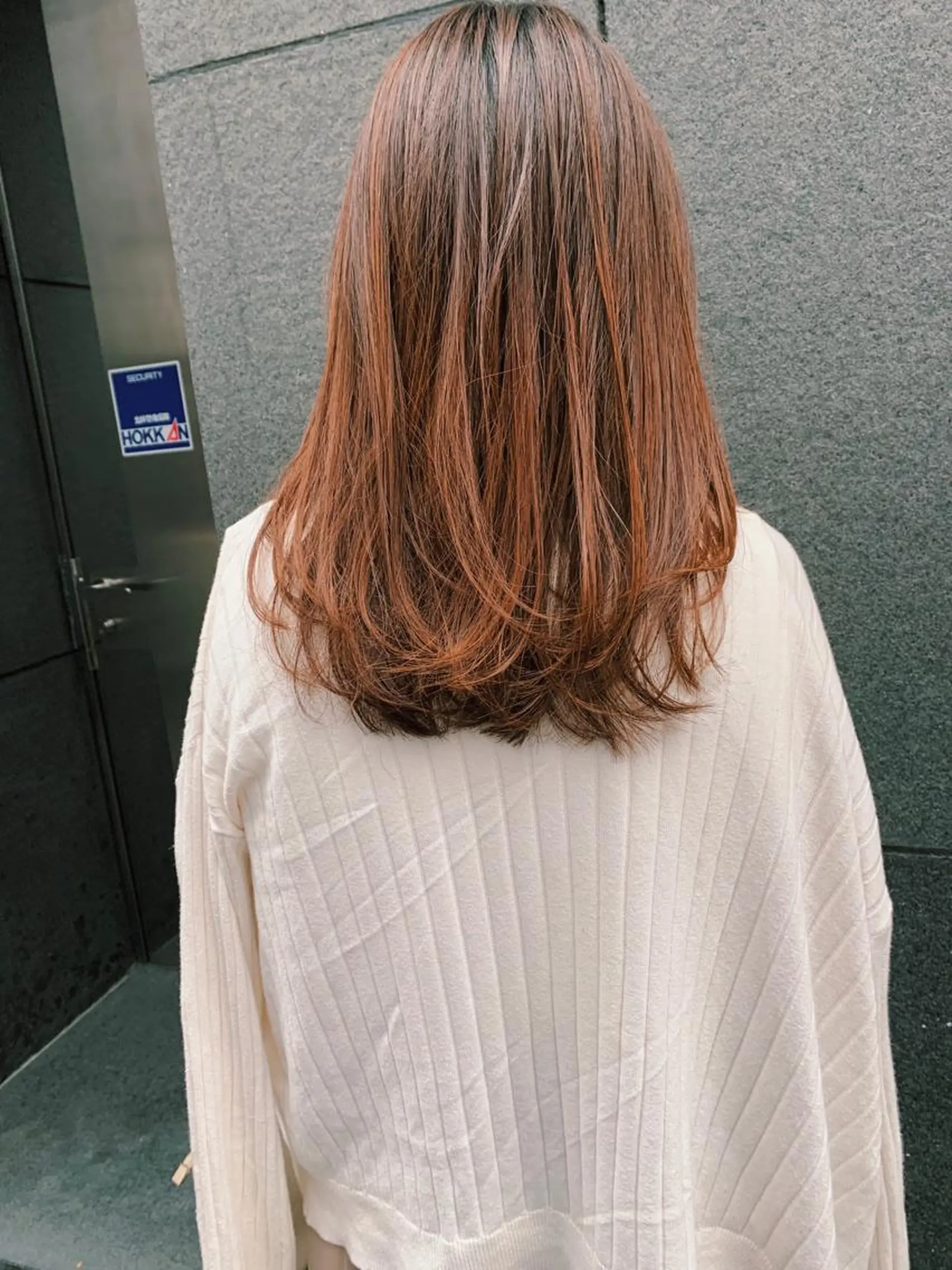 ロング カラー パーマ 髪質改善 レイヤーカット tension 【テンション】のヘアスタイル