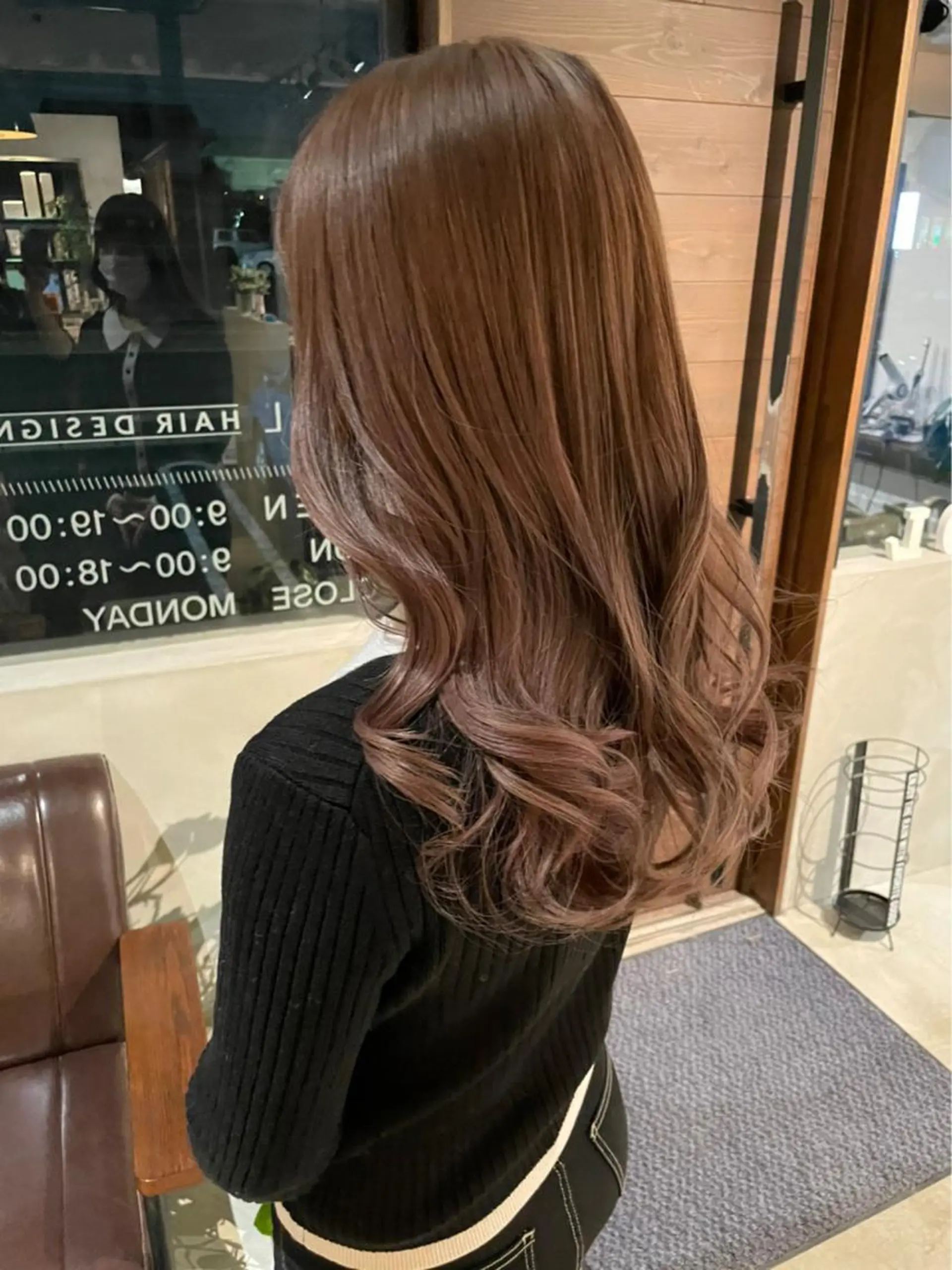 カラー ベージュカラー ブラウンカラー ブラウンベージュ 木村 朱里のヘアスタイル