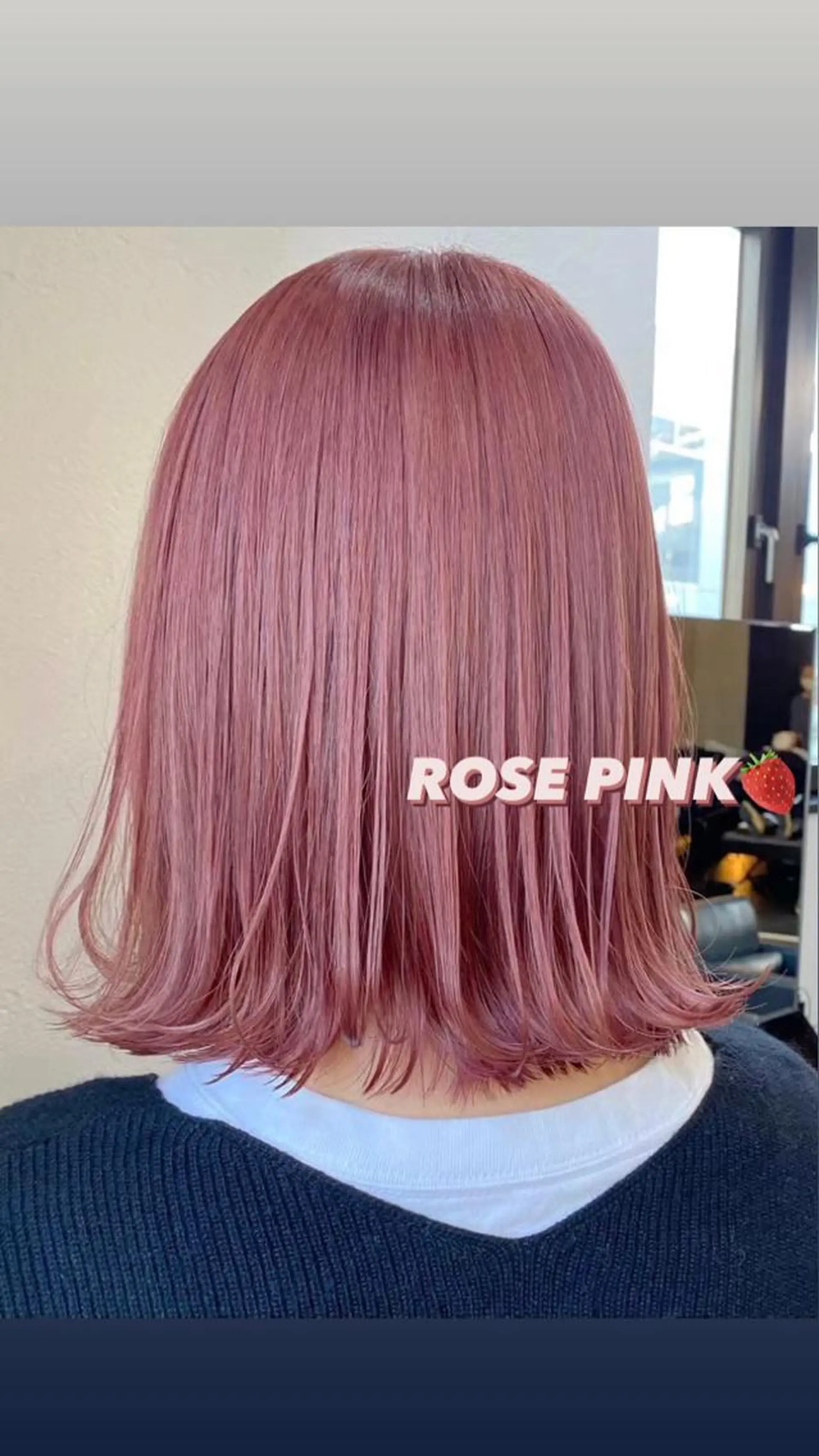 セミロング カラー 🧸艶々韓国ヘア 🧁mizunaのヘアスタイル