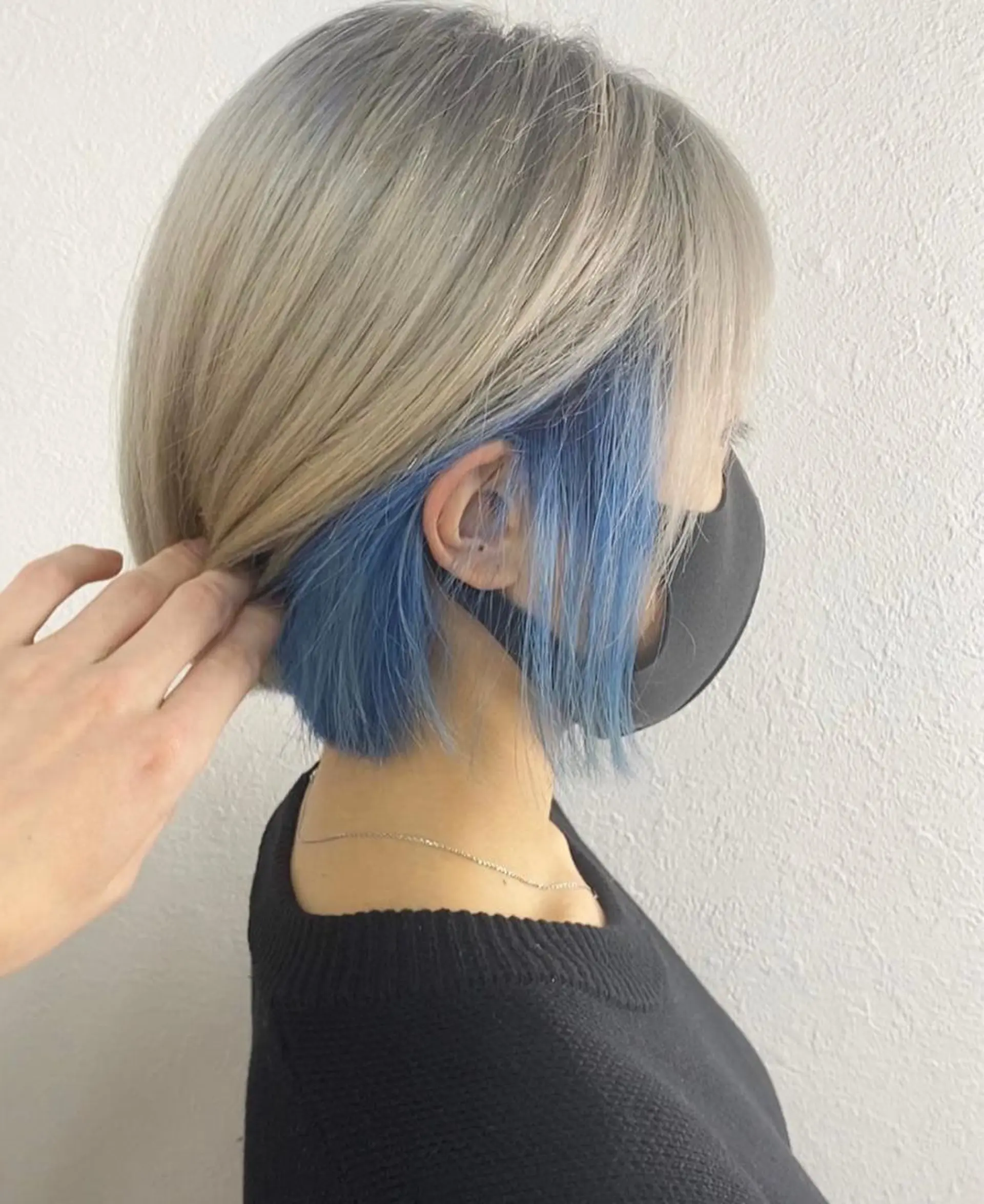 ショート カラー Beleza 渋谷所属・Kazusa/渋谷/ エクステ/ハイトーンのヘアスタイル