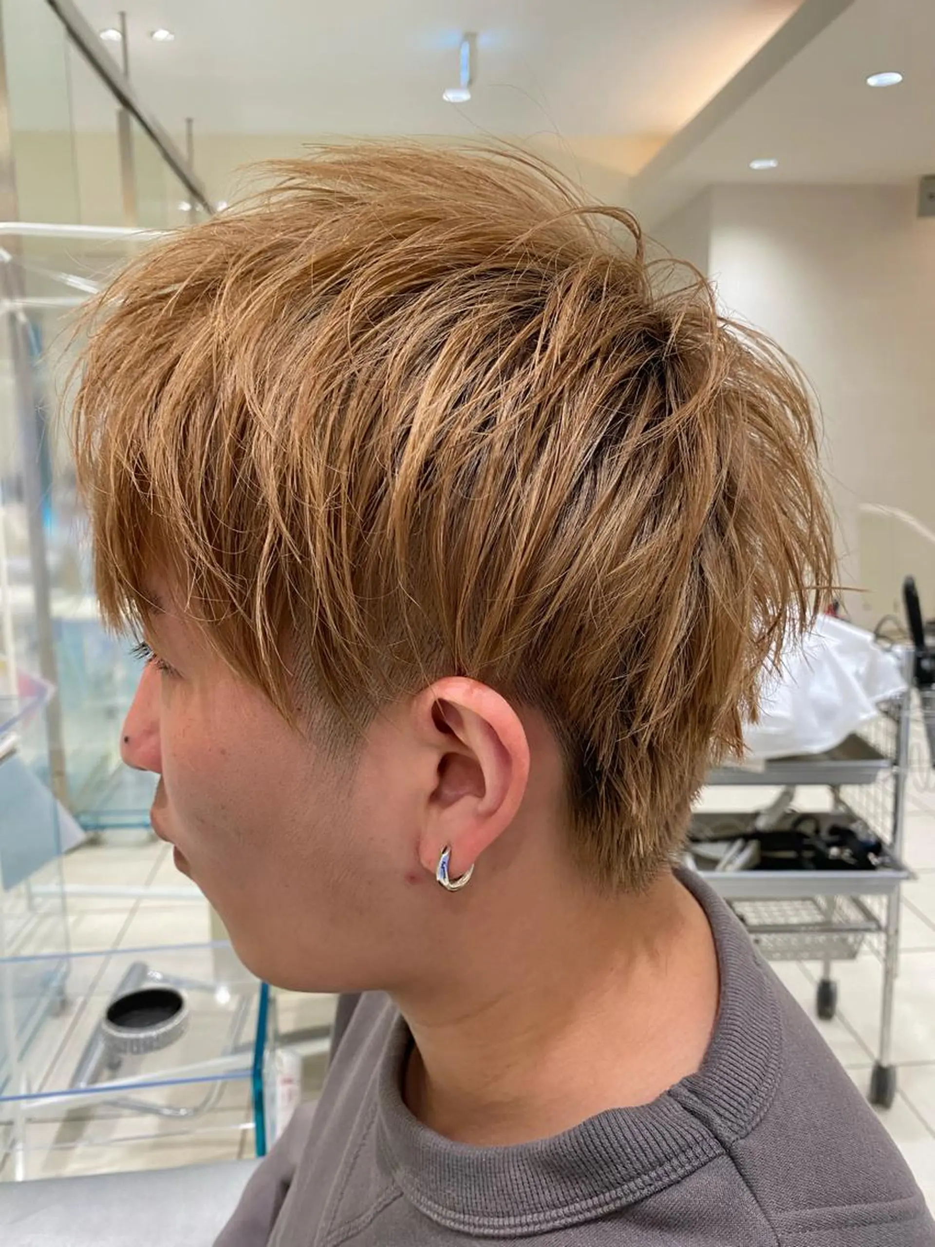 メンズ メンズパーマ マキノユウタのヘアスタイル