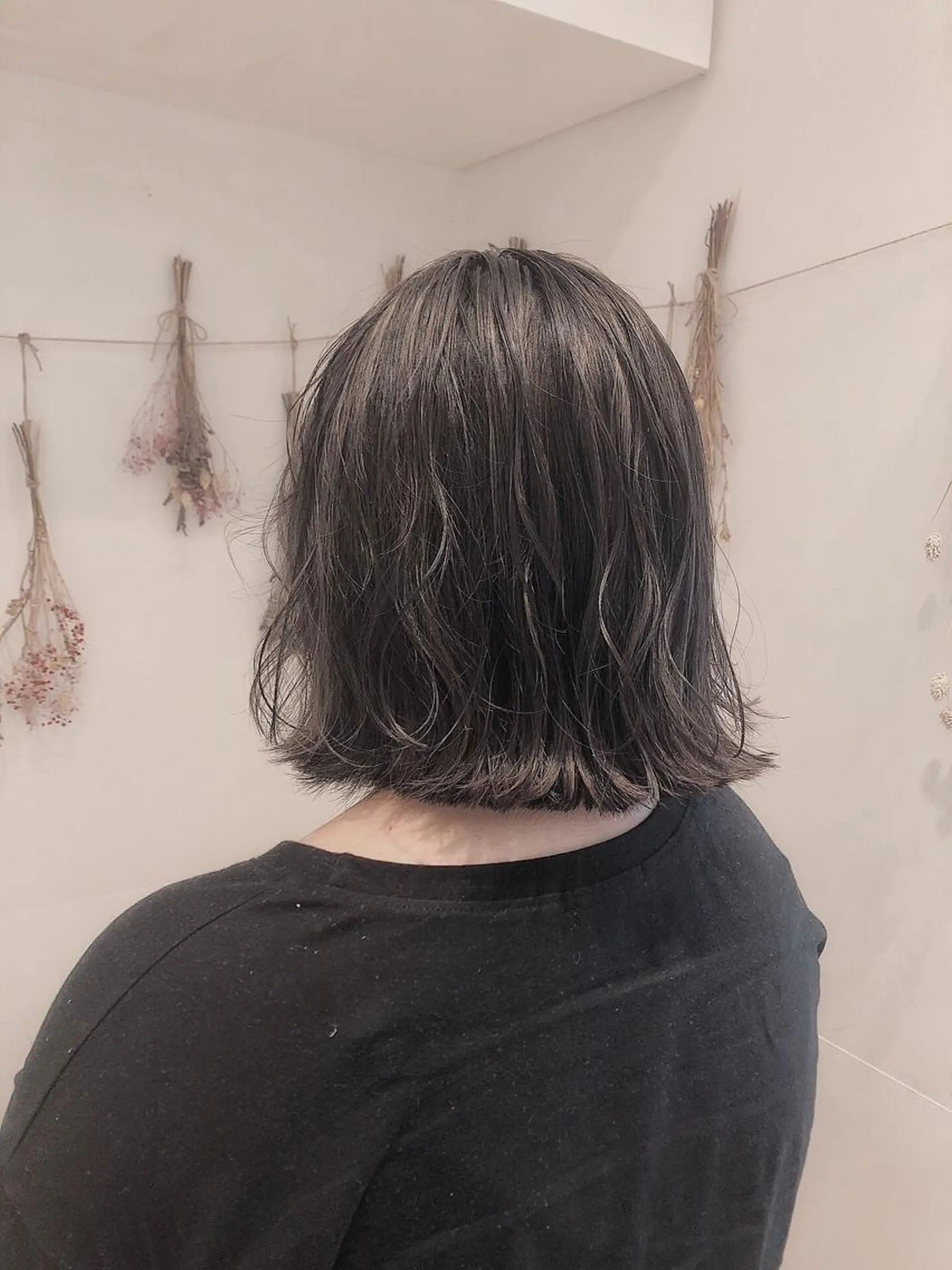 ミディアム カラー ハイライトカラー ハイライト はだゆうき @hadadan08のヘアスタイル