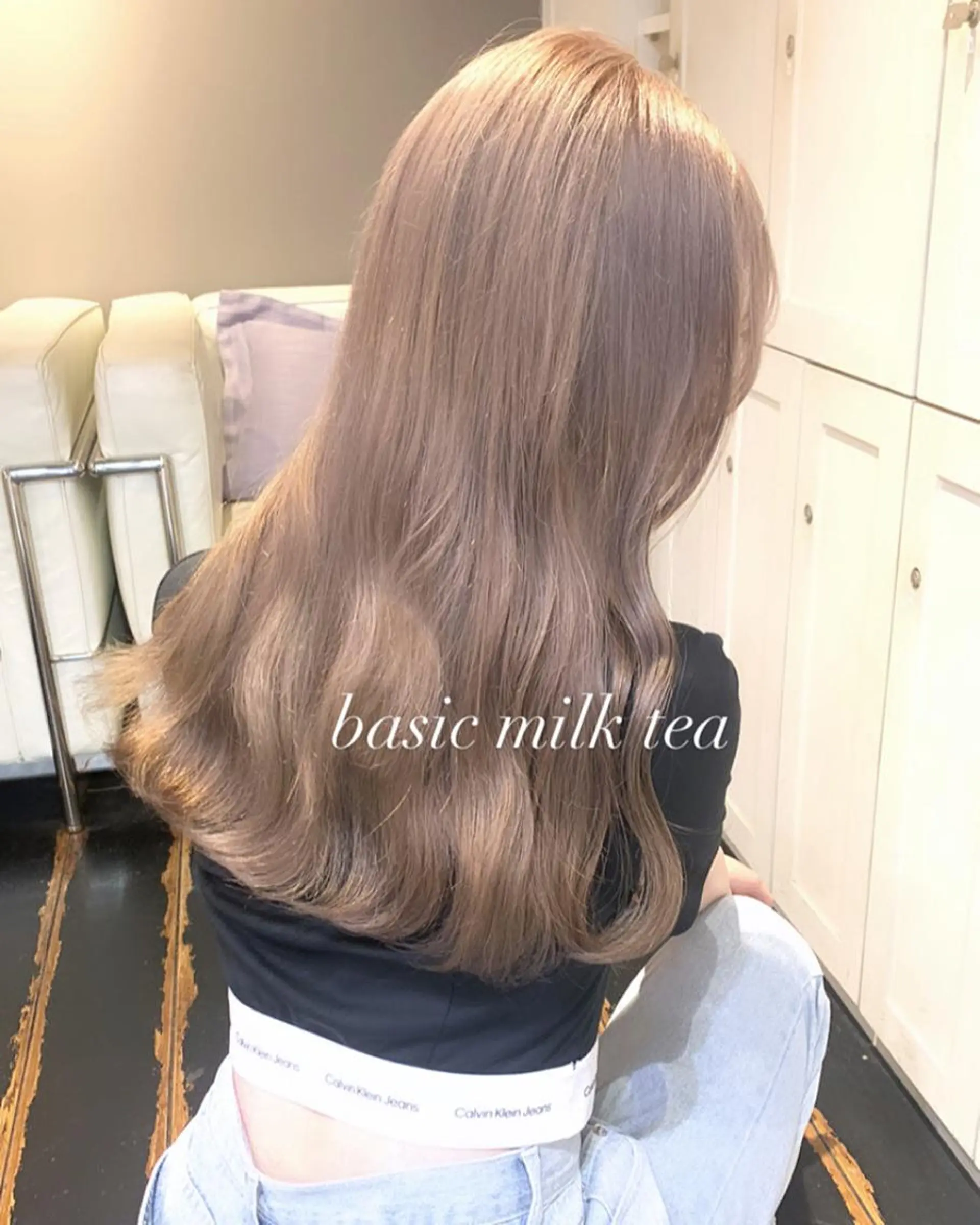 ロング カラー 伊藤 りいなのヘアスタイル