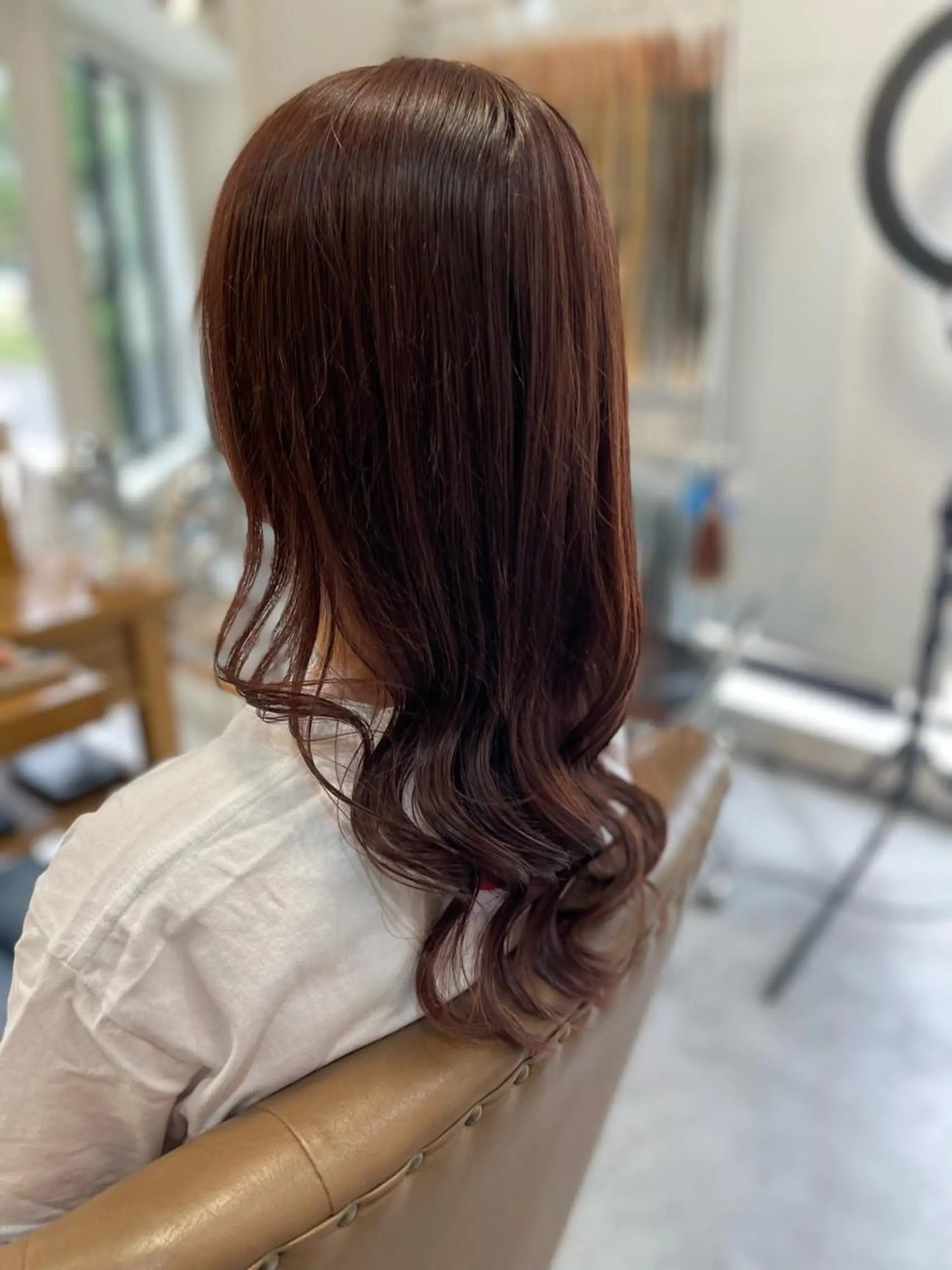 ミディアム カラー Chi satoのヘアスタイル