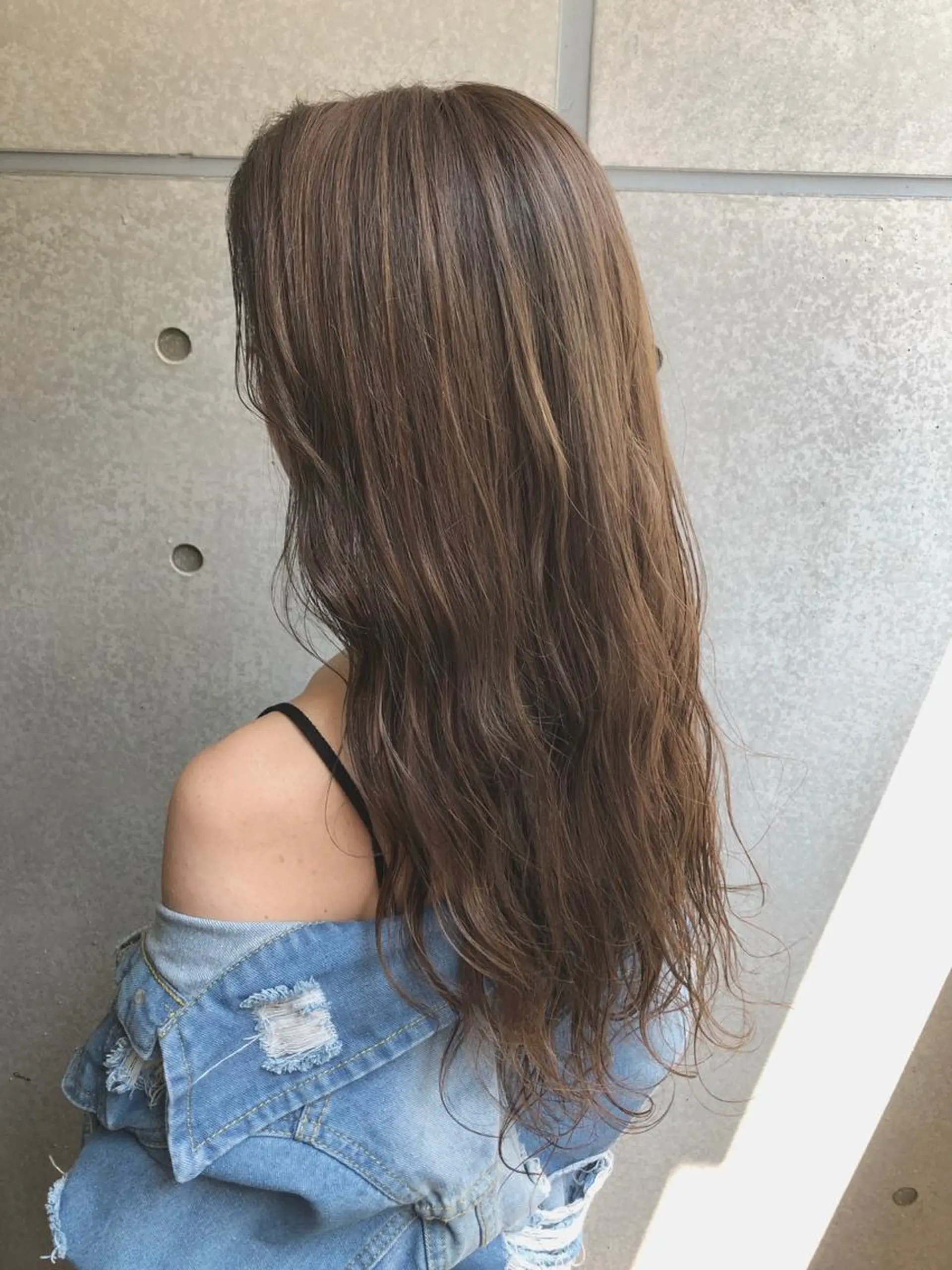 ロング カラー 🤎ベージュカラー 🐶メンズパーマのヘアスタイル