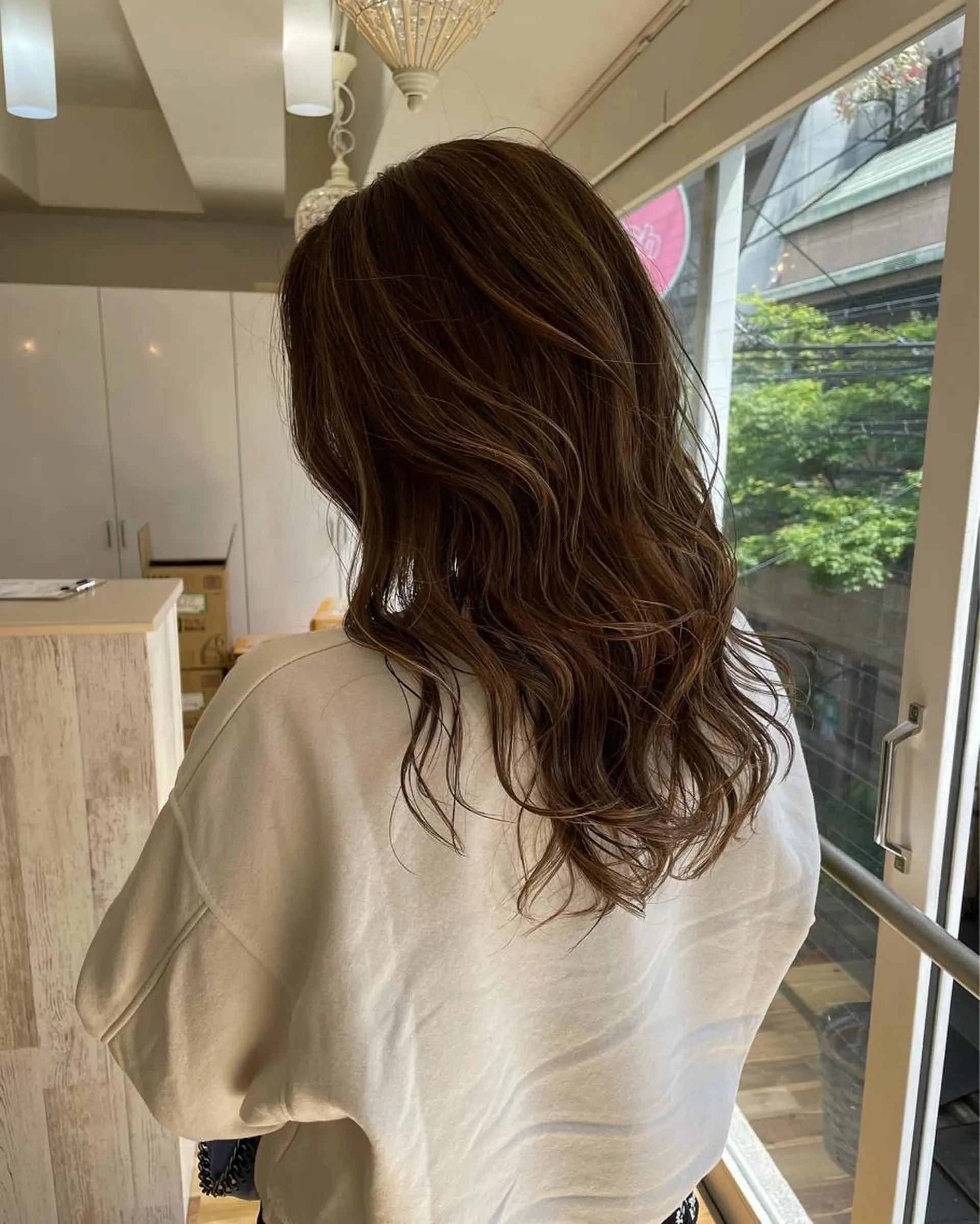 セミロング カラー カット ヘアカラー トリートメント Tao所属・藤川 大智のヘアスタイル
