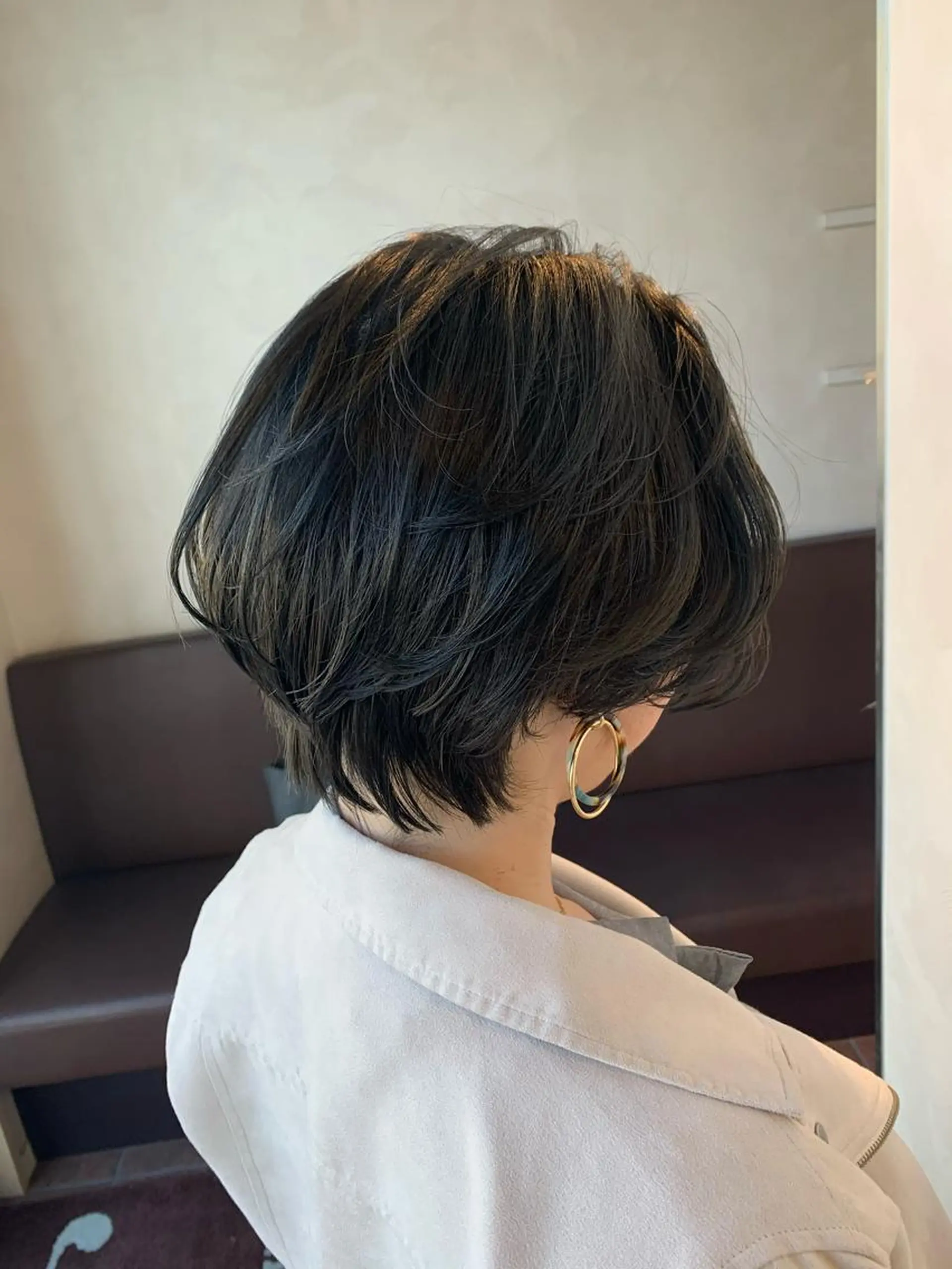 ショート カラー unico.所属・韓国ヘア/暖色カラー 新美多英のヘアスタイル