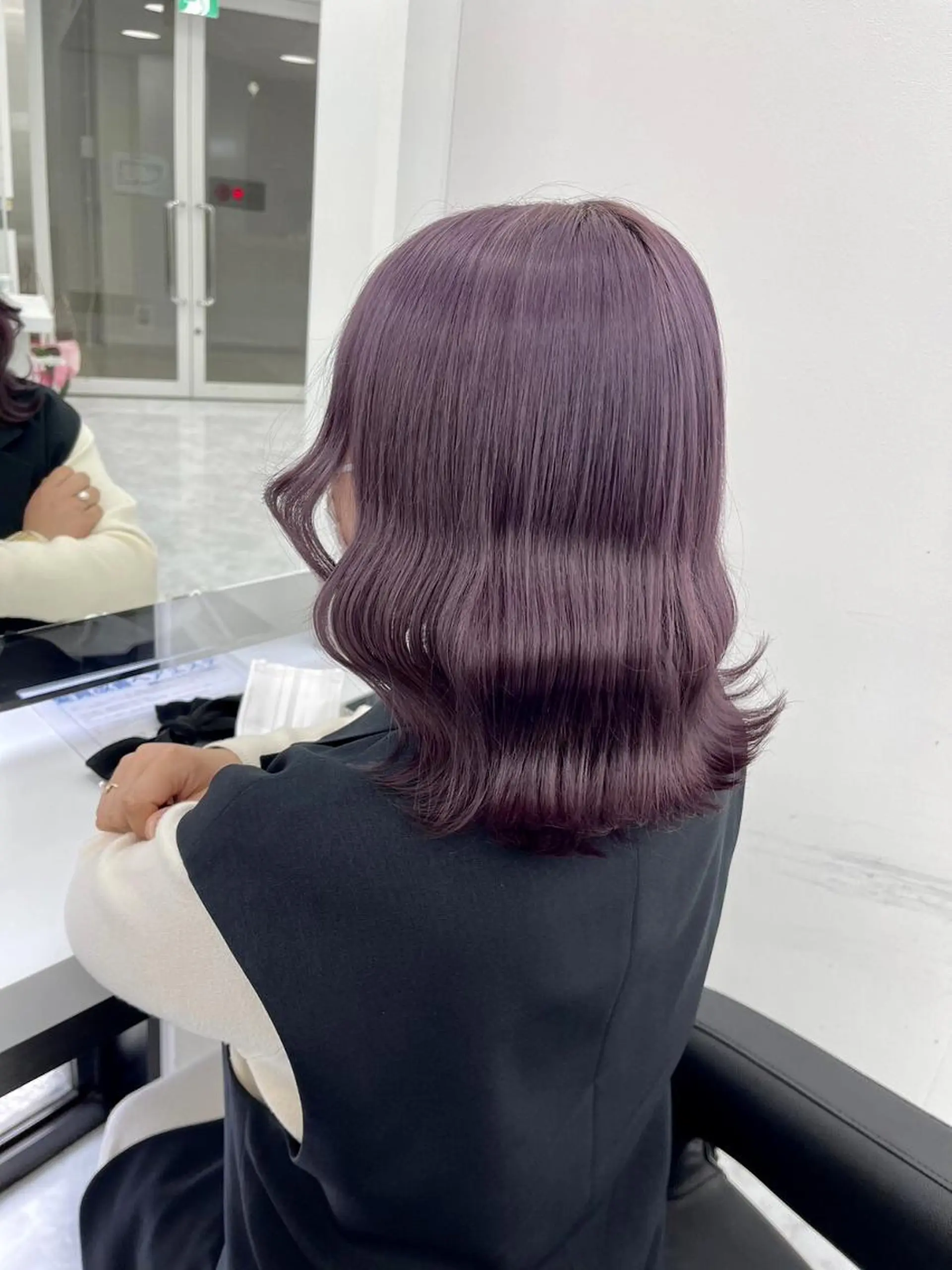 カラー 🤍ྀི透ける寒色 Cocoa🤍ྀིのヘアスタイル