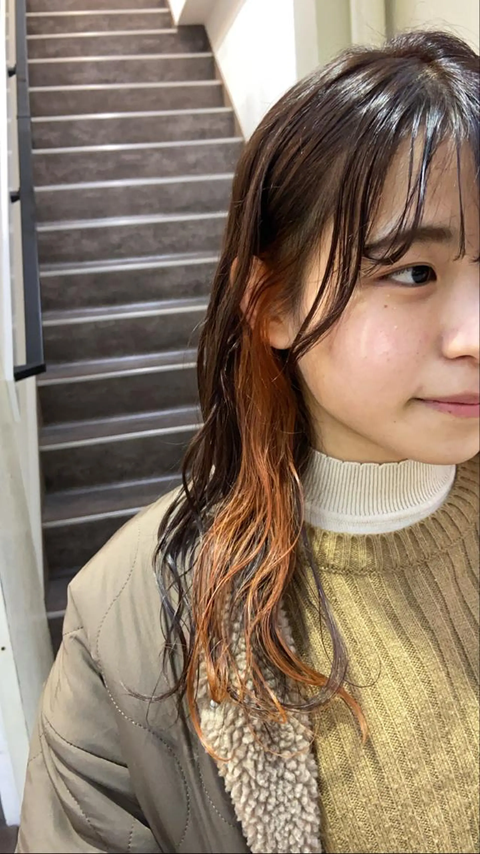 セミロング nico🏁 rihoのヘアスタイル