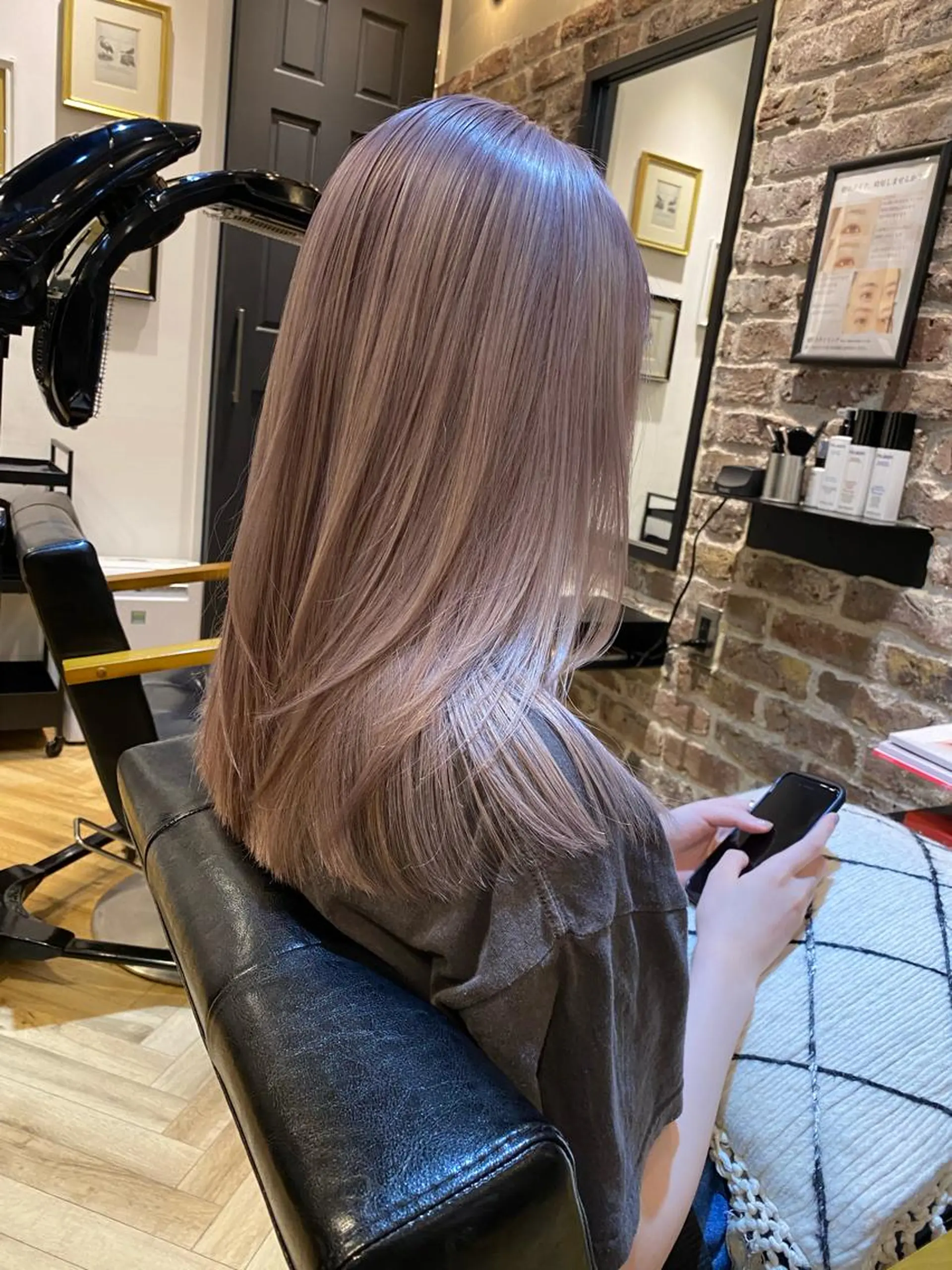 セミロング 大内田 凌馬のヘアスタイル