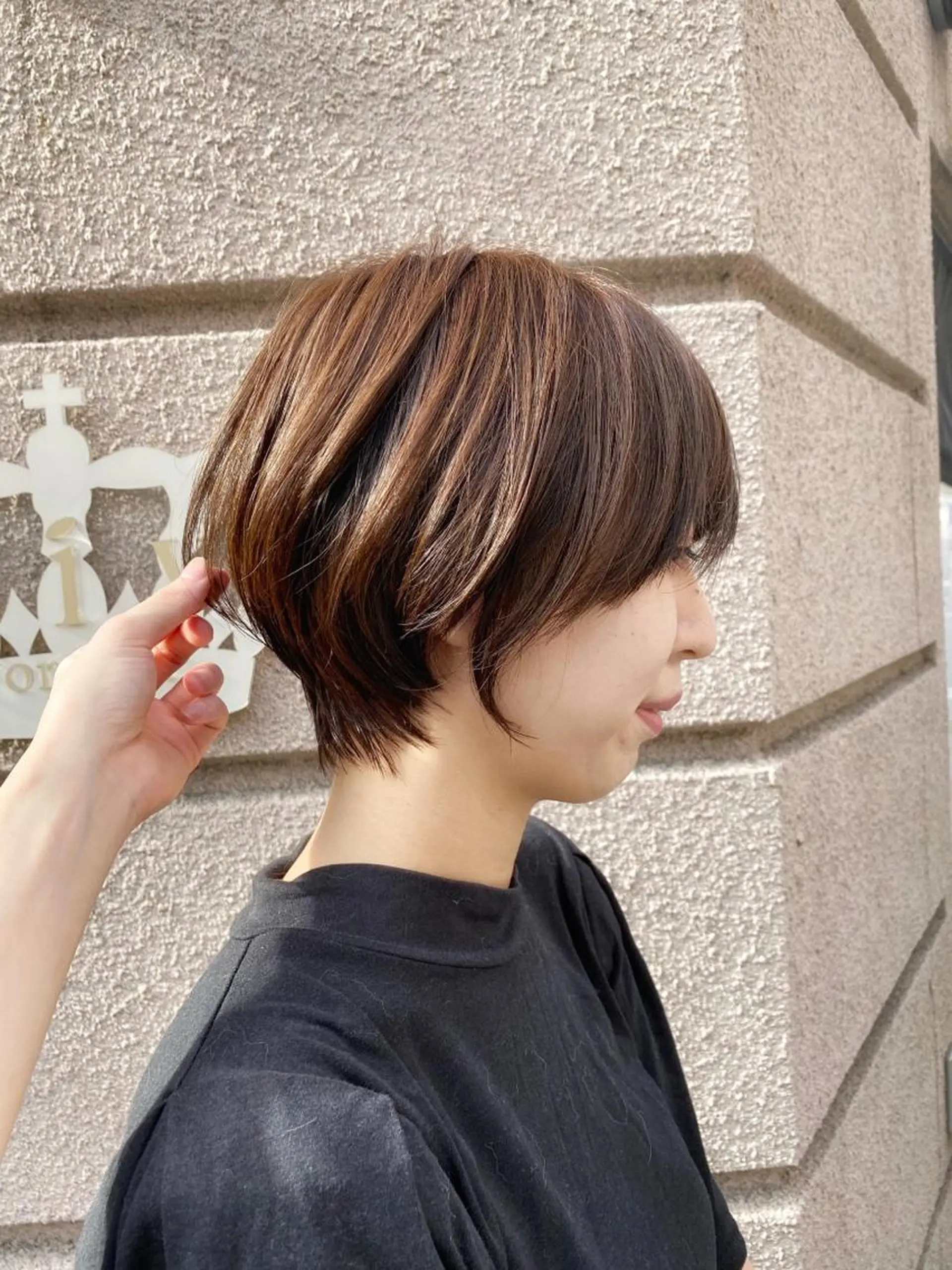 ショート カラー カット 縮毛矯正 トリートメント 美髪❣️縮毛矯正/ 髪質改善✨/山本のヘアスタイル