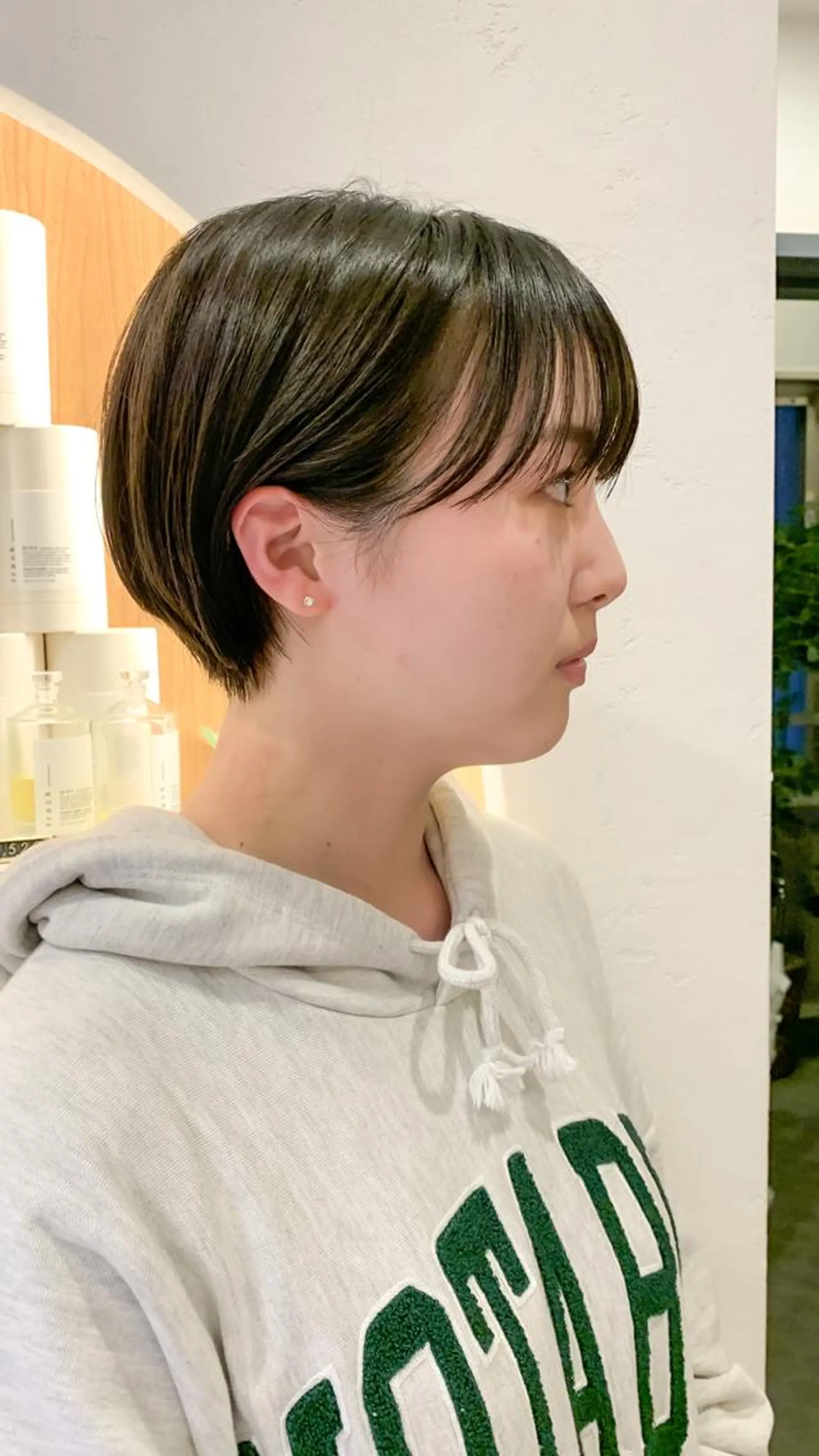 ショート 丸みショート ショートヘア カット ヘアカラー トリートメント ヘアセット 紺野紘三 /韓国/ショートのヘアスタイル