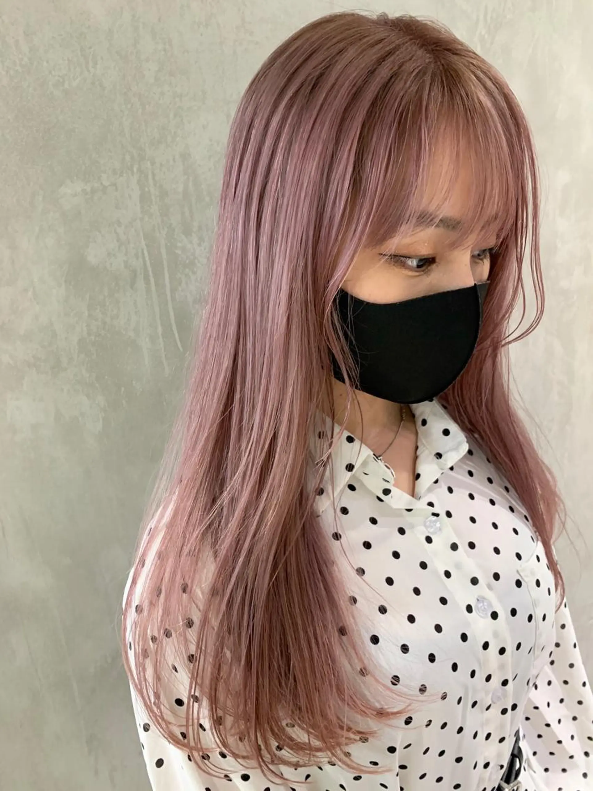 ロング カラー ベージュカラー ブリーチ ダブルカラー ハイトーンカラー ピンクカラー 艶ハイトーン/ヘア アレンジAYAKAのヘアスタイル