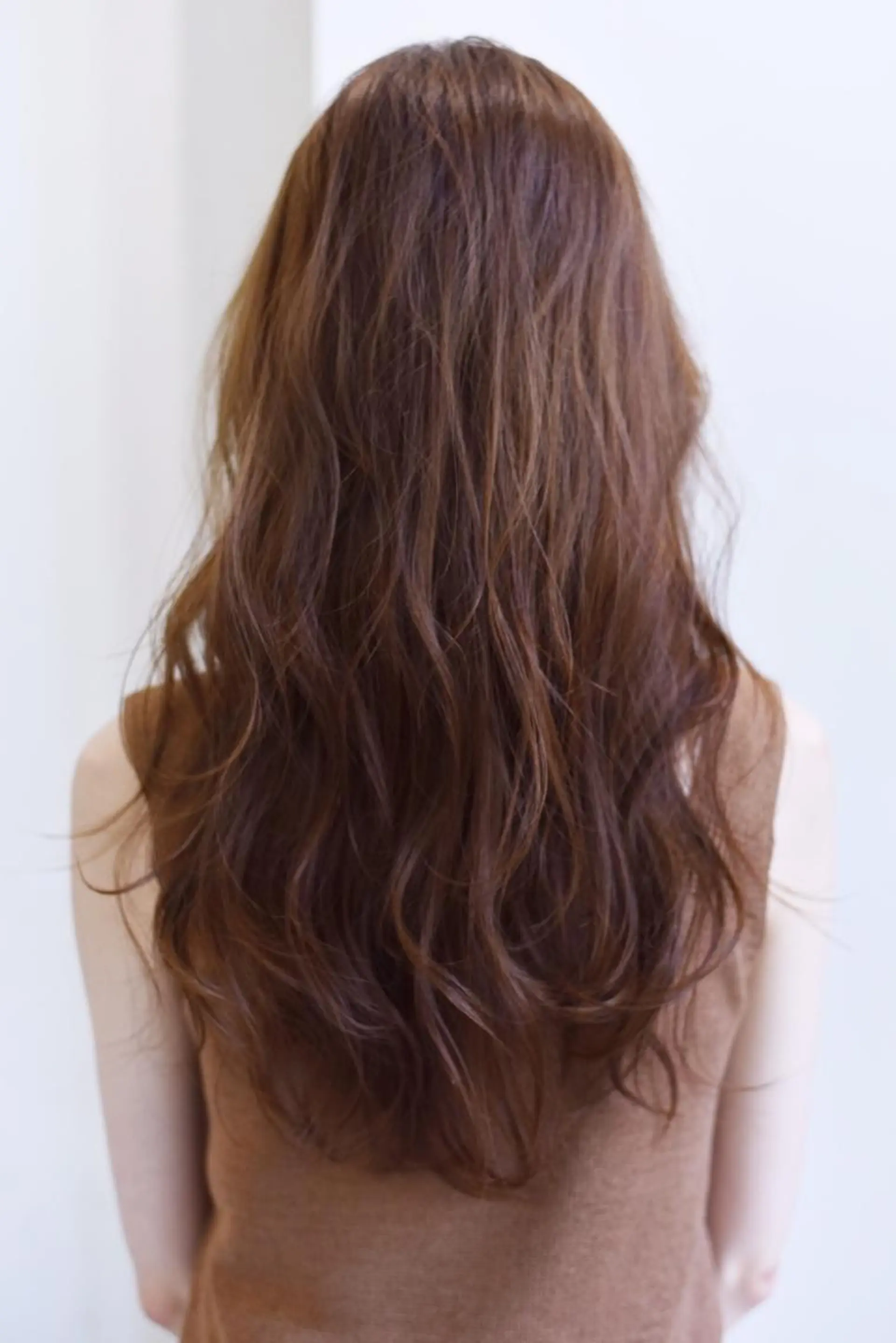 ロング カラー ハイレイヤー レイヤーカット エクステ（レミー毛） NINEのヘアスタイル