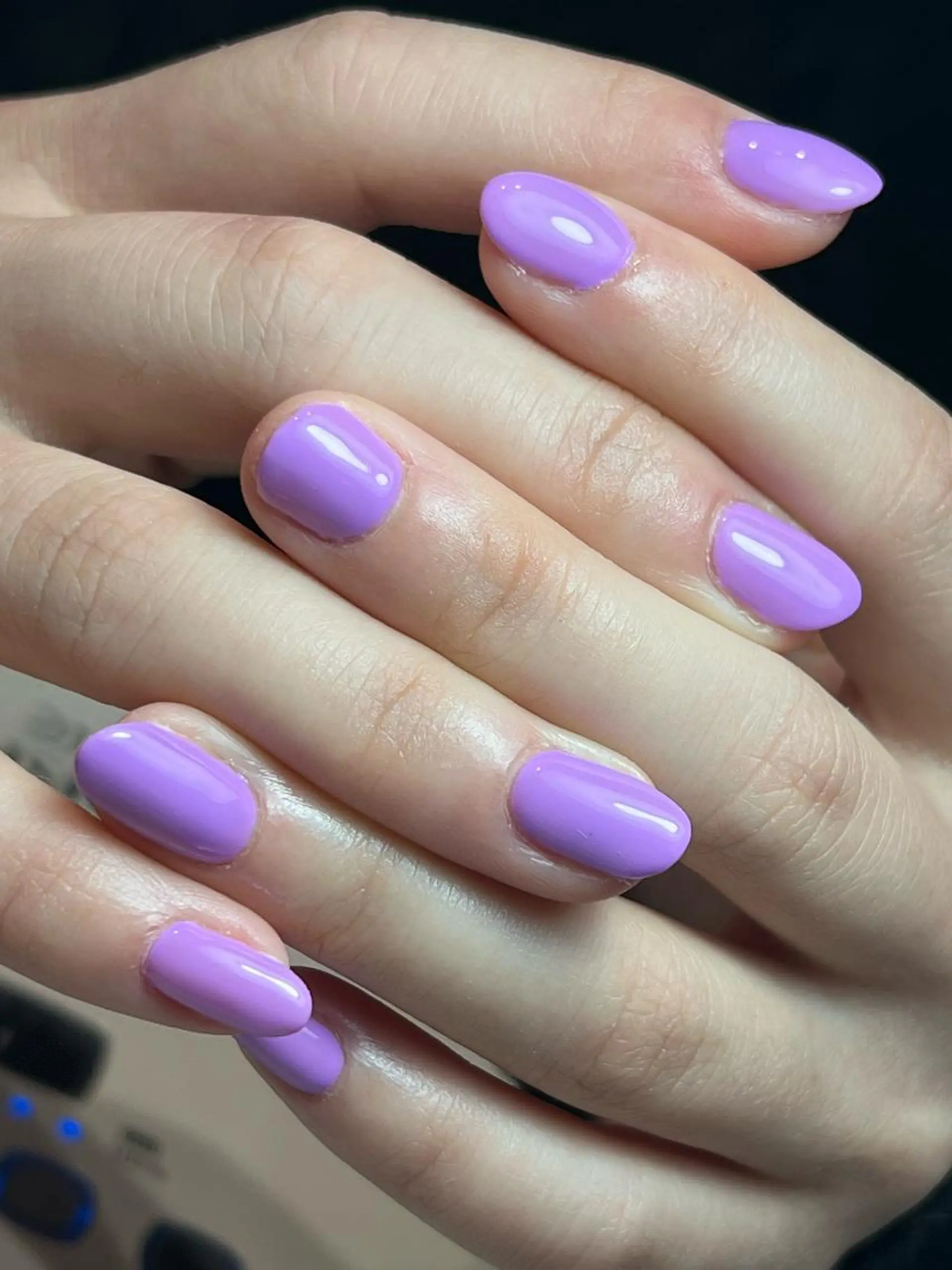 ネイル ワンカラーネイル bijou nails所属・bijou nails　蓮のネイルデザイン