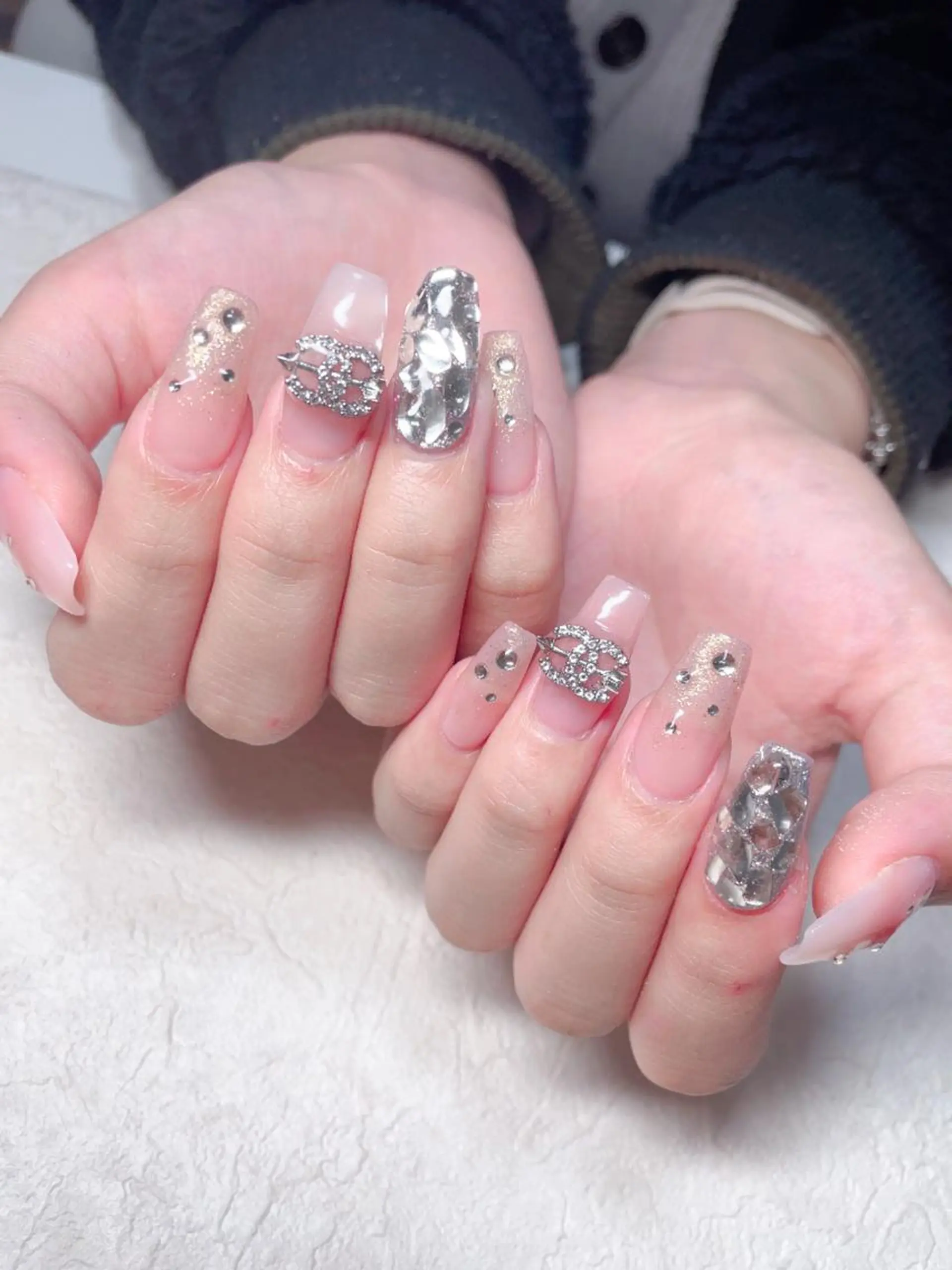 ネイル M🌷nail 長さだし専門店のネイルデザイン