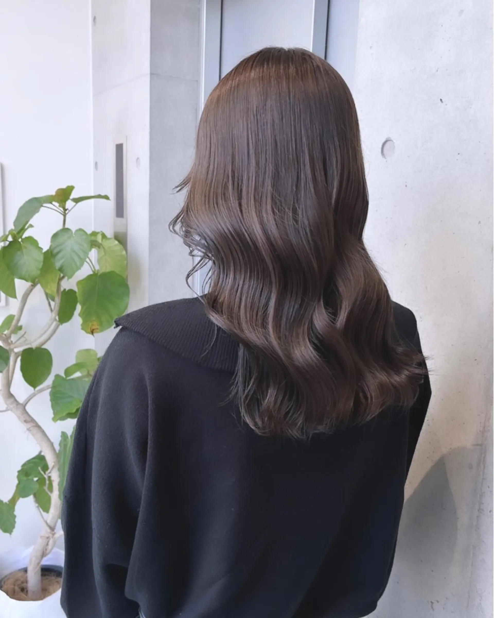 セミロング カット ヘアカラー トリートメント 🌫️大人韓国ヘア 🌫️naoyaのヘアスタイル