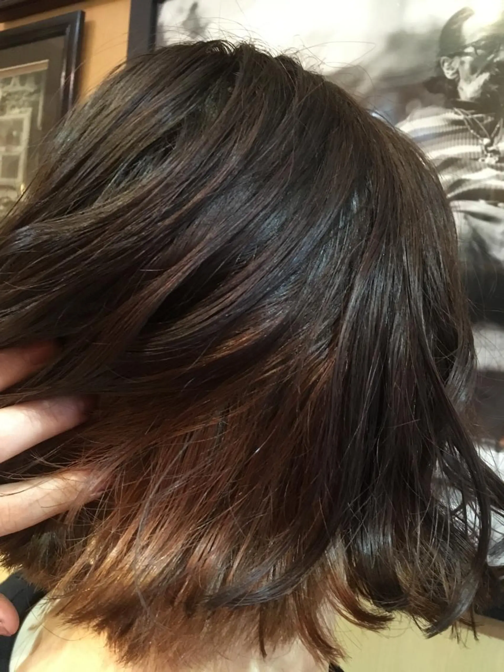 ショート カラー Drei.B.（ドライヴ）所属・ヨシダ アズサのヘアスタイル