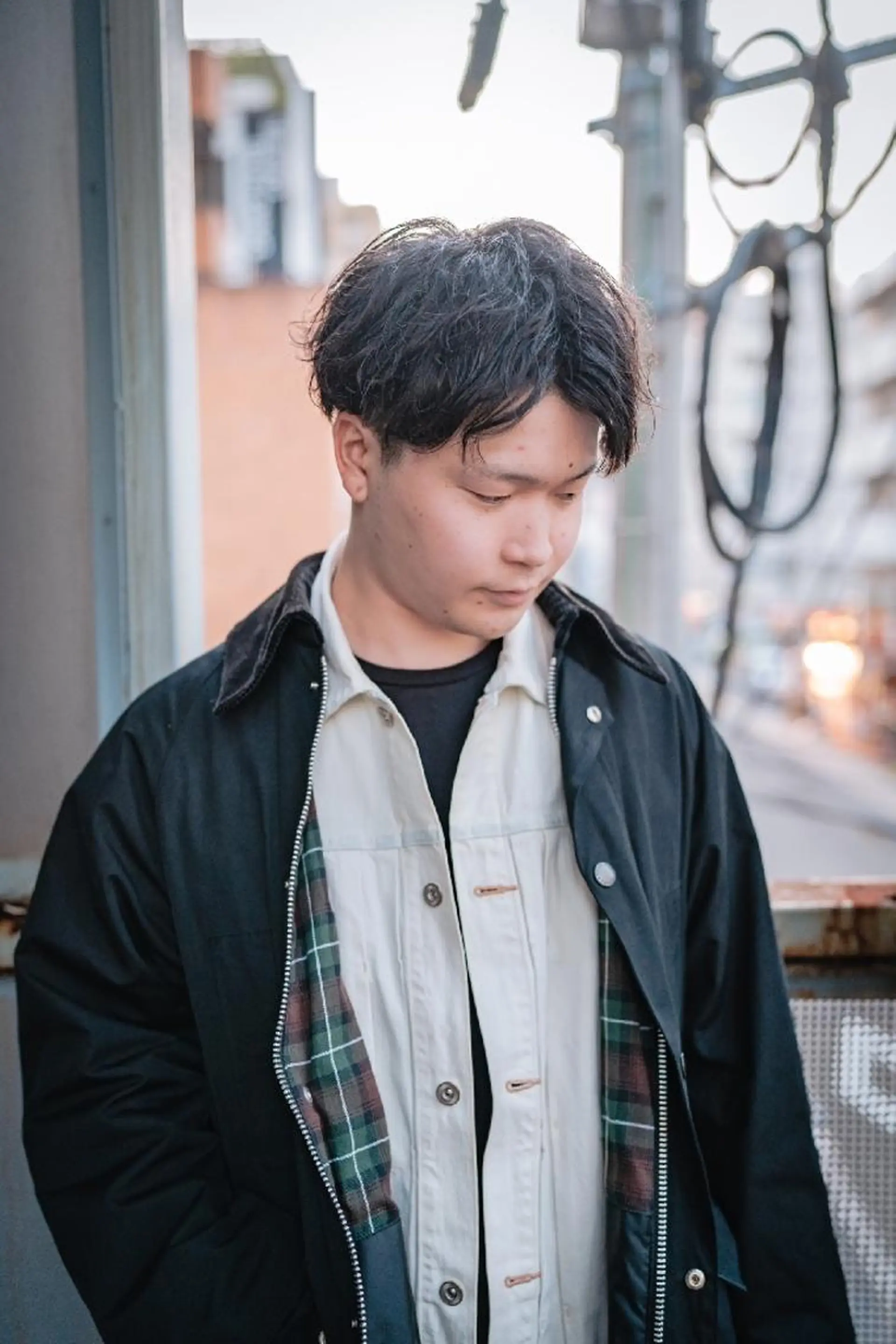 メンズ パーマ Lazo所属・Lazo/ 原弥和子のヘアスタイル