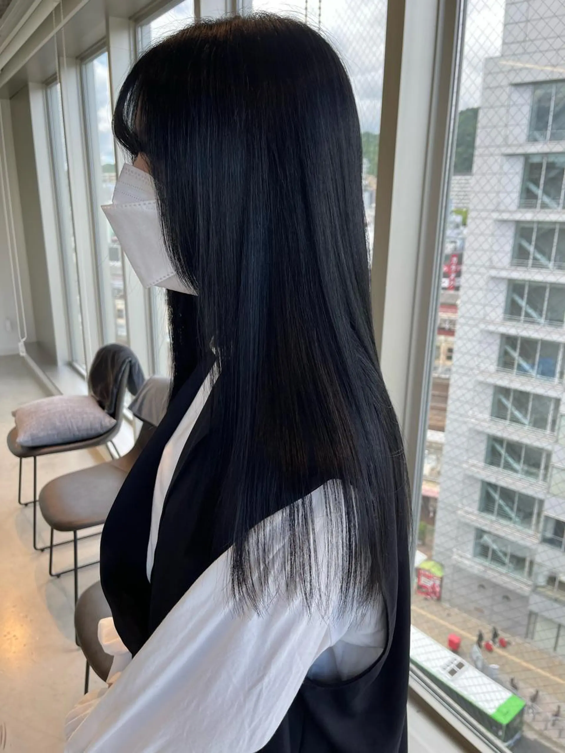 ロング カラー 店長　MANAMI ／ブリーチ／骨格ボブのヘアスタイル