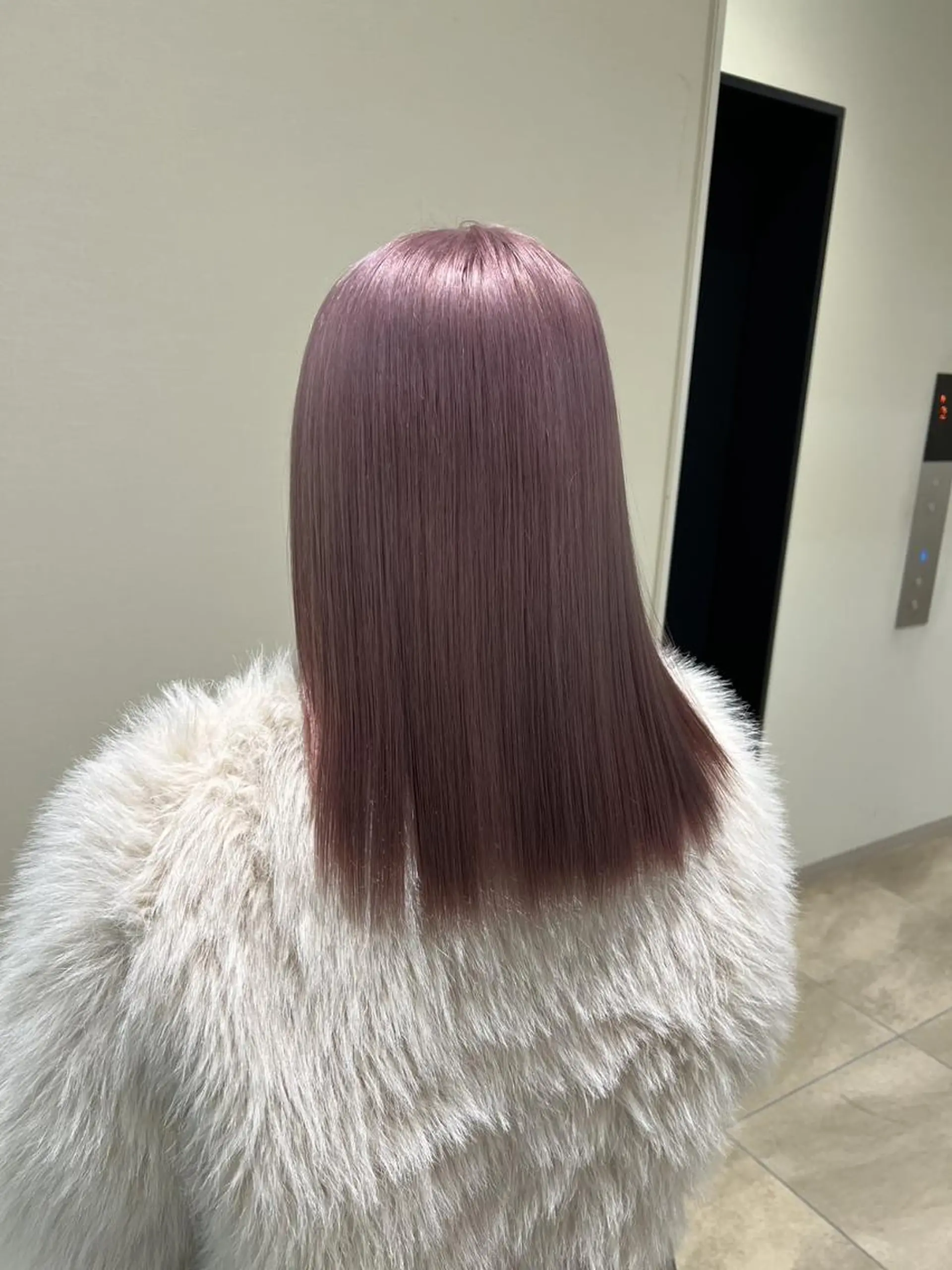 カラー ロング ヘアアレンジ ヘアカラー レイヤー/艶ベージュ /🎀Saki🎀のヘアスタイル