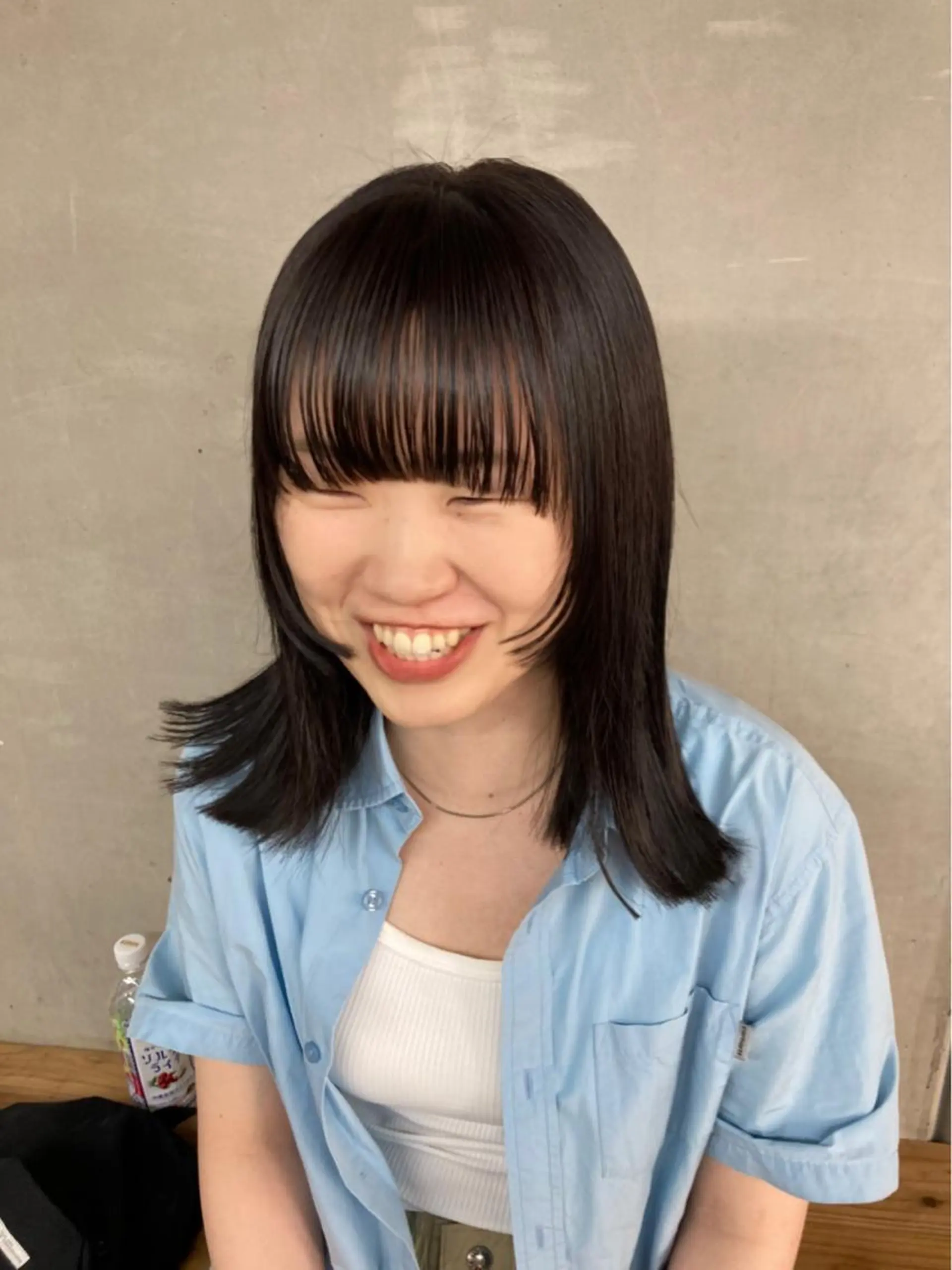 ミディアム カラー パーマ ヘアアレンジ BRUNTJET所属・MAEDA MADOKAのヘアスタイル