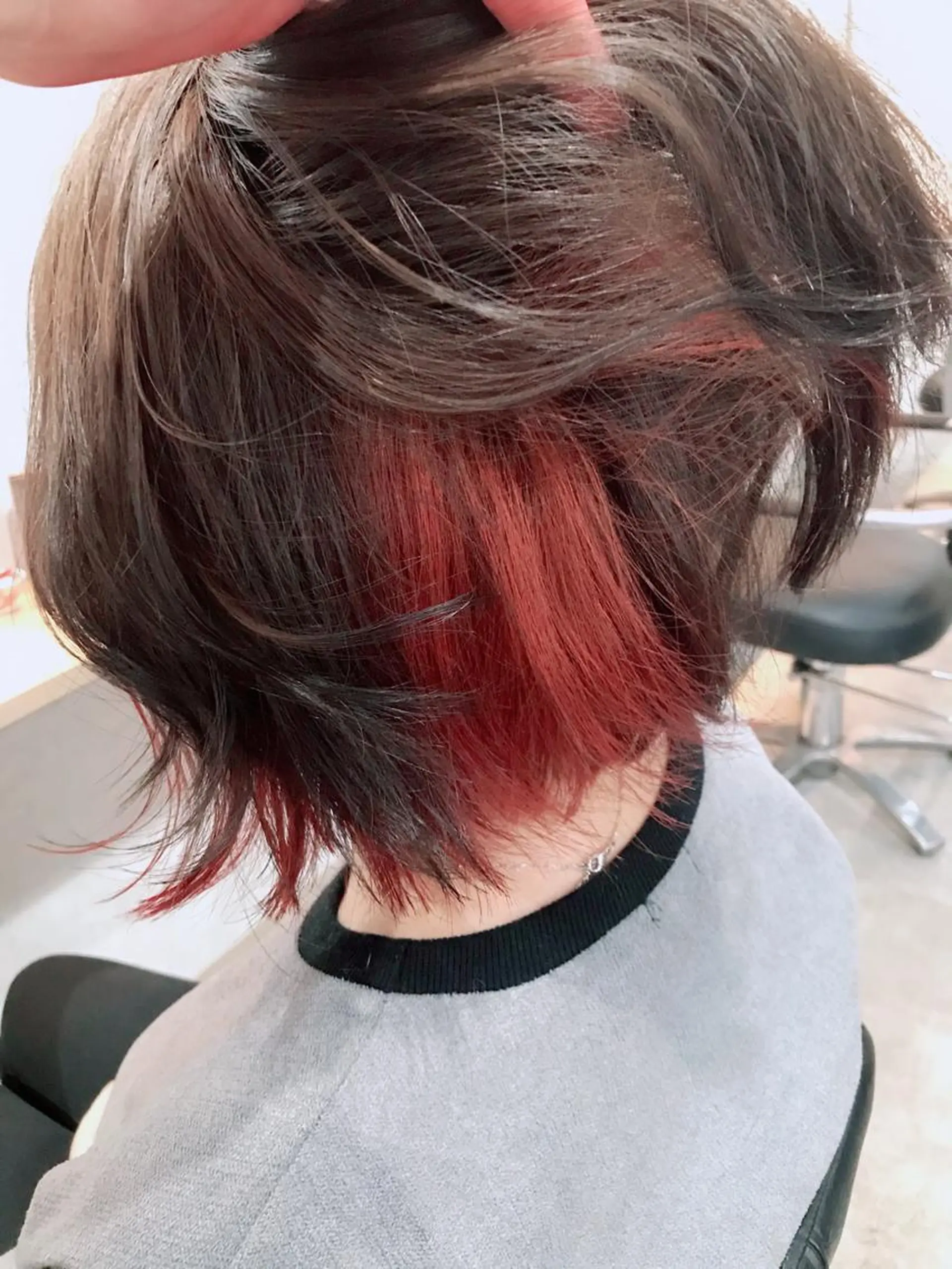 ミディアム 川崎 龍馬のヘアスタイル