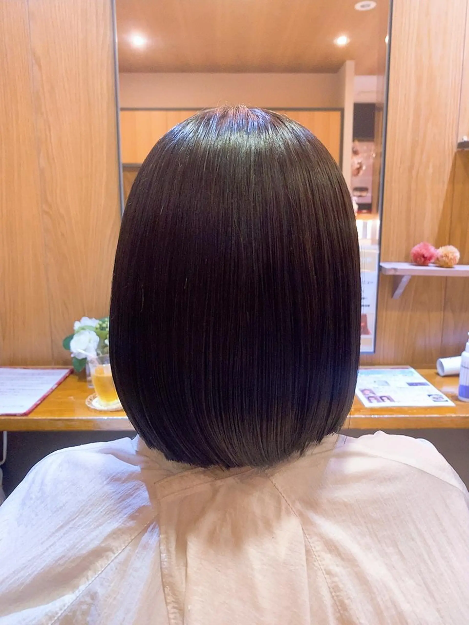 ショート カラー beautism clock所属・韓国風🇰🇷うる艶 レイヤー/海青🫧のヘアスタイル