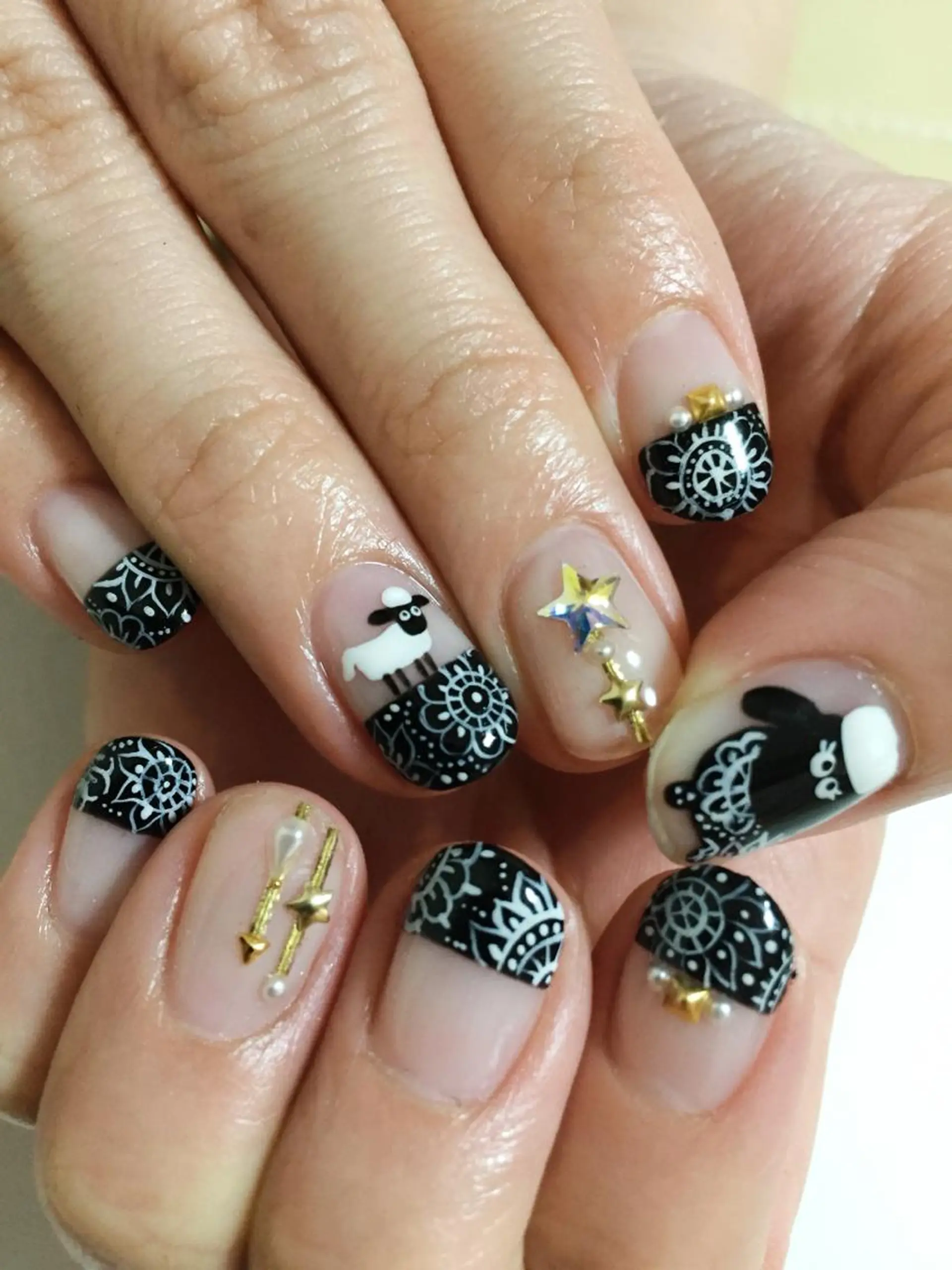 ネイル アートネイル nail salon en familleのネイルデザイン