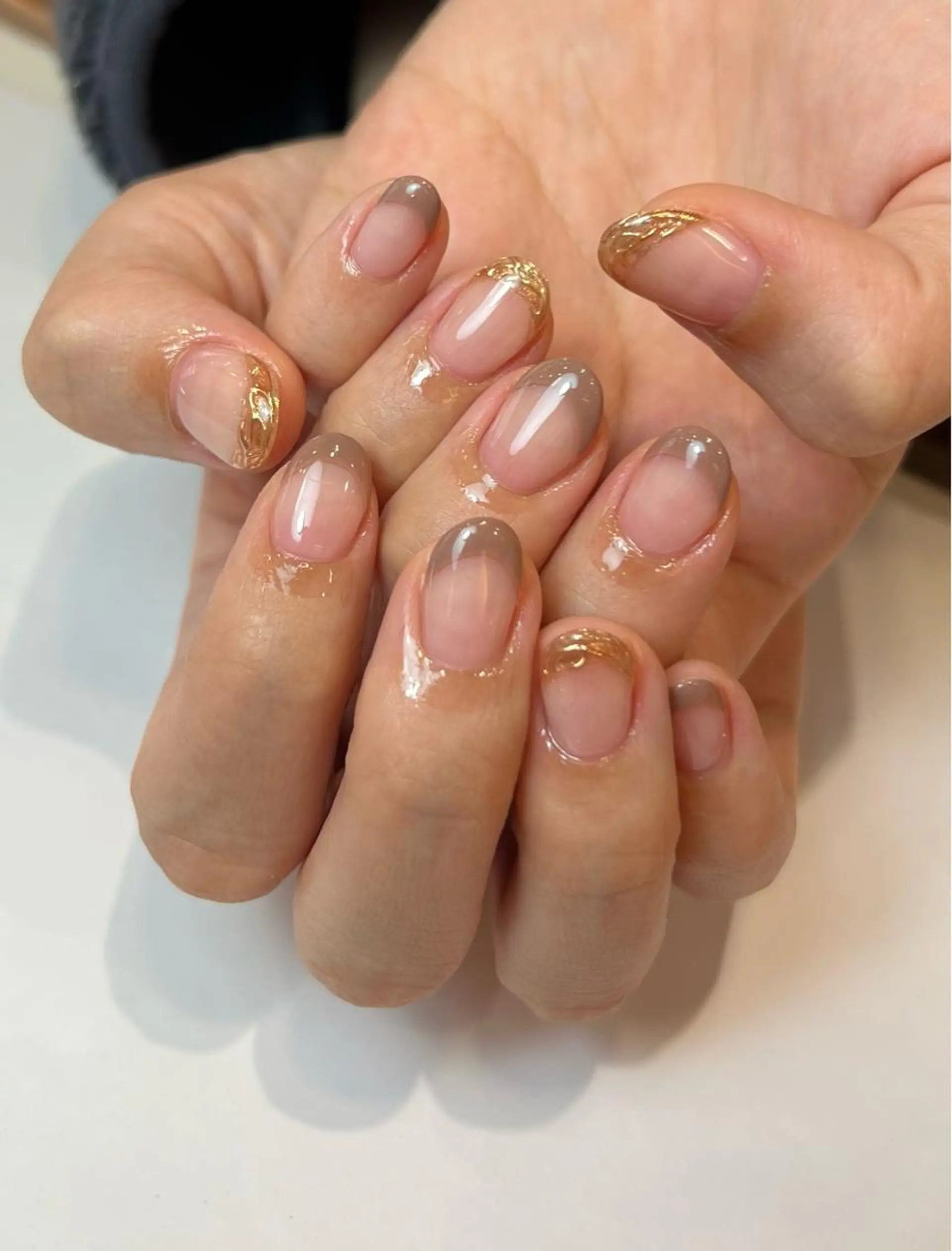 ショート ネイル 【爪の育成専門】深爪・むしり癖・丸い爪・ガサガサなど　　Rio nail所属・Rio nail まなみのネイルデザイン