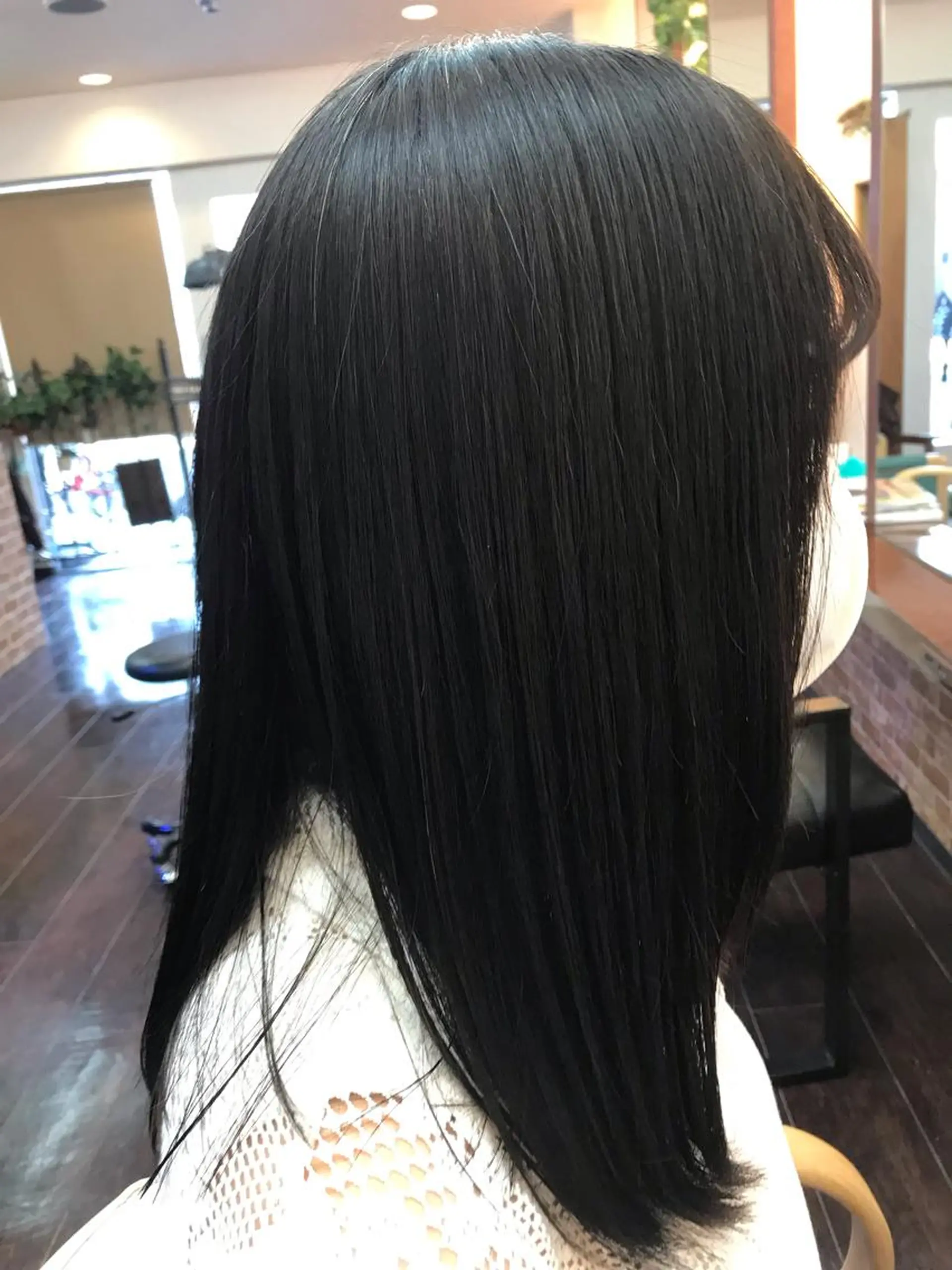 ロング パーマ 桧山 真のヘアスタイル