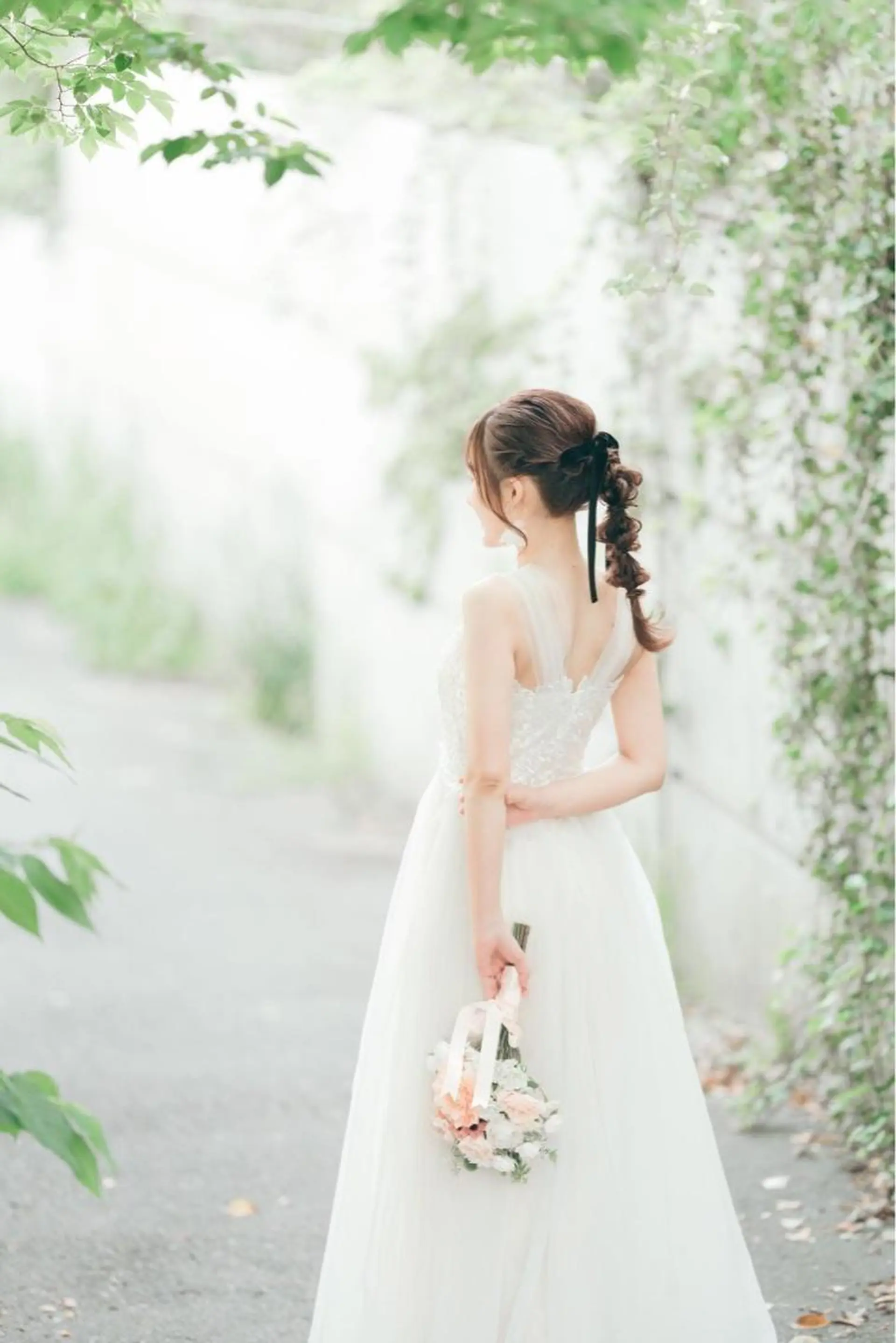 ロング ヘアアレンジ 結婚式・ブライダル サソウ ユリエ🥥のヘアスタイル