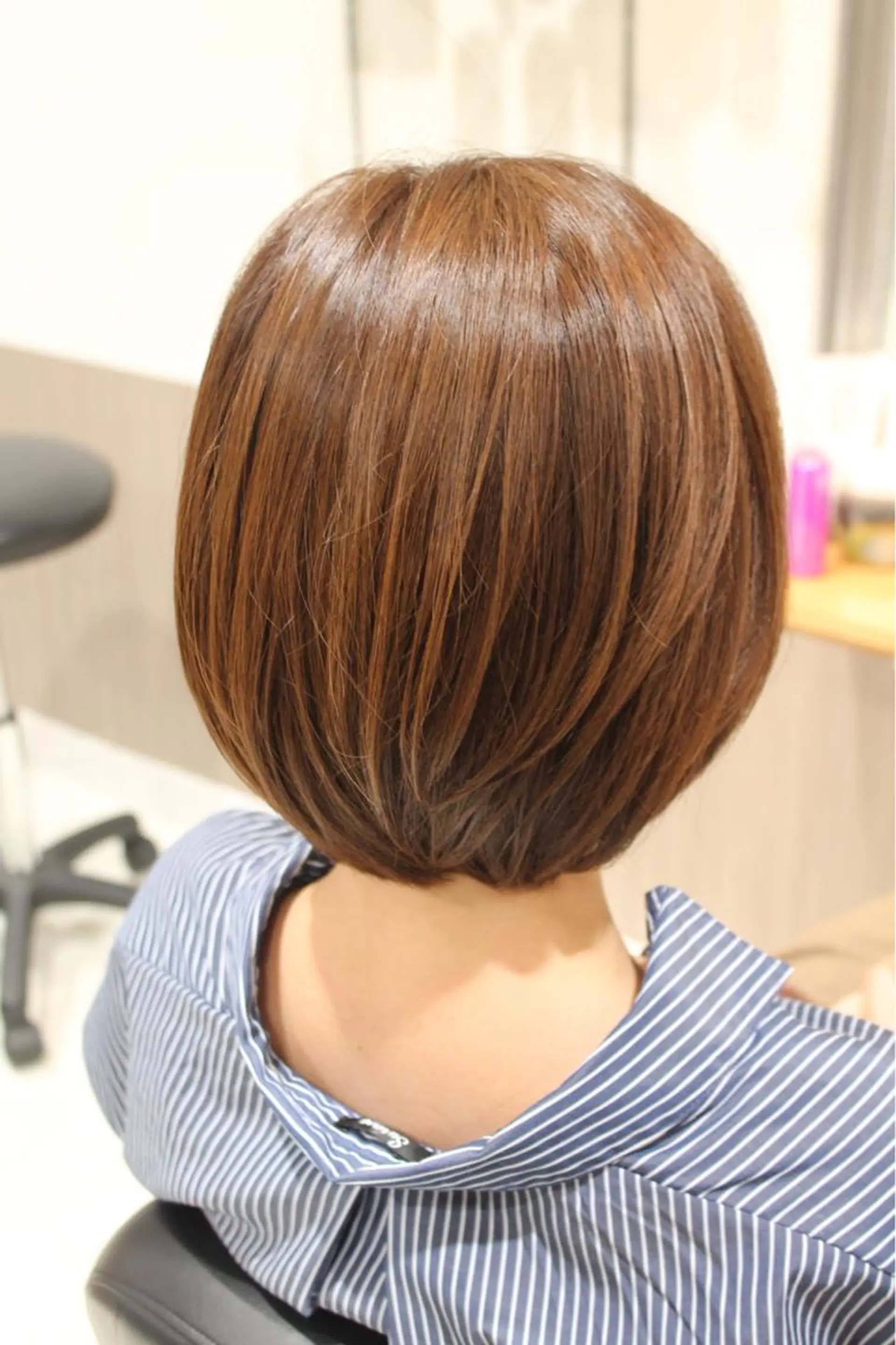 ショート カット ヘアカラー 大人女性に寄り添う 髪質改善サロンのヘアスタイル