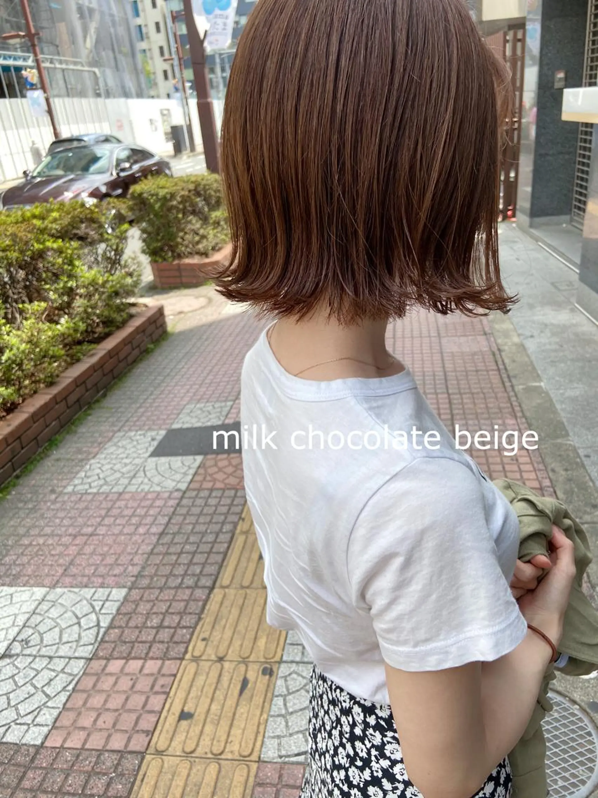 ミディアム GLROW haruhiのヘアスタイル