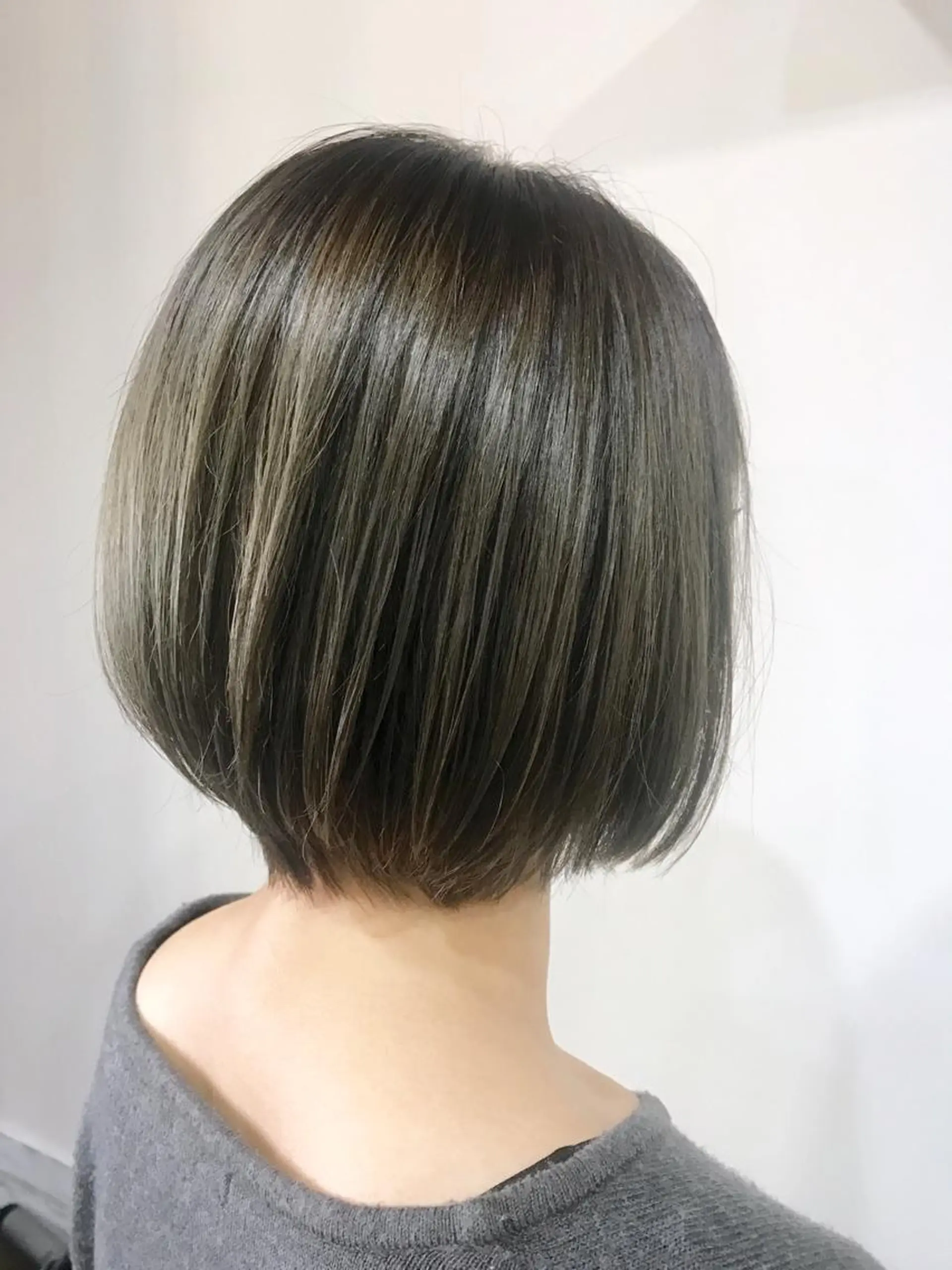 ショート アッシュ 女性専用サロン 【中崎町】ゆきみのヘアスタイル