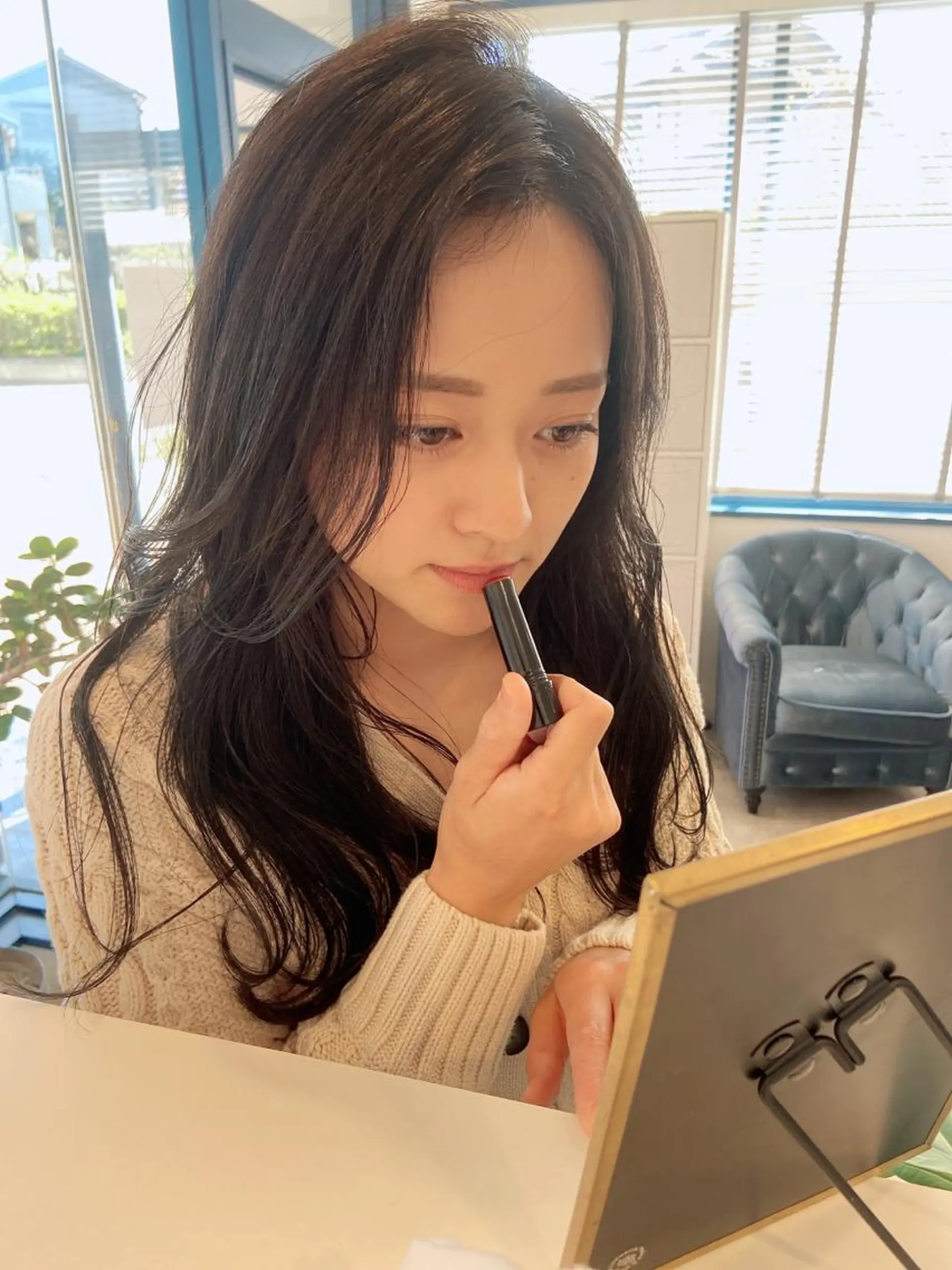 ロング カラー アッシュ アッシュブラウン ブラウンカラー TECHRISE刈谷所属・田中 大貴のヘアスタイル