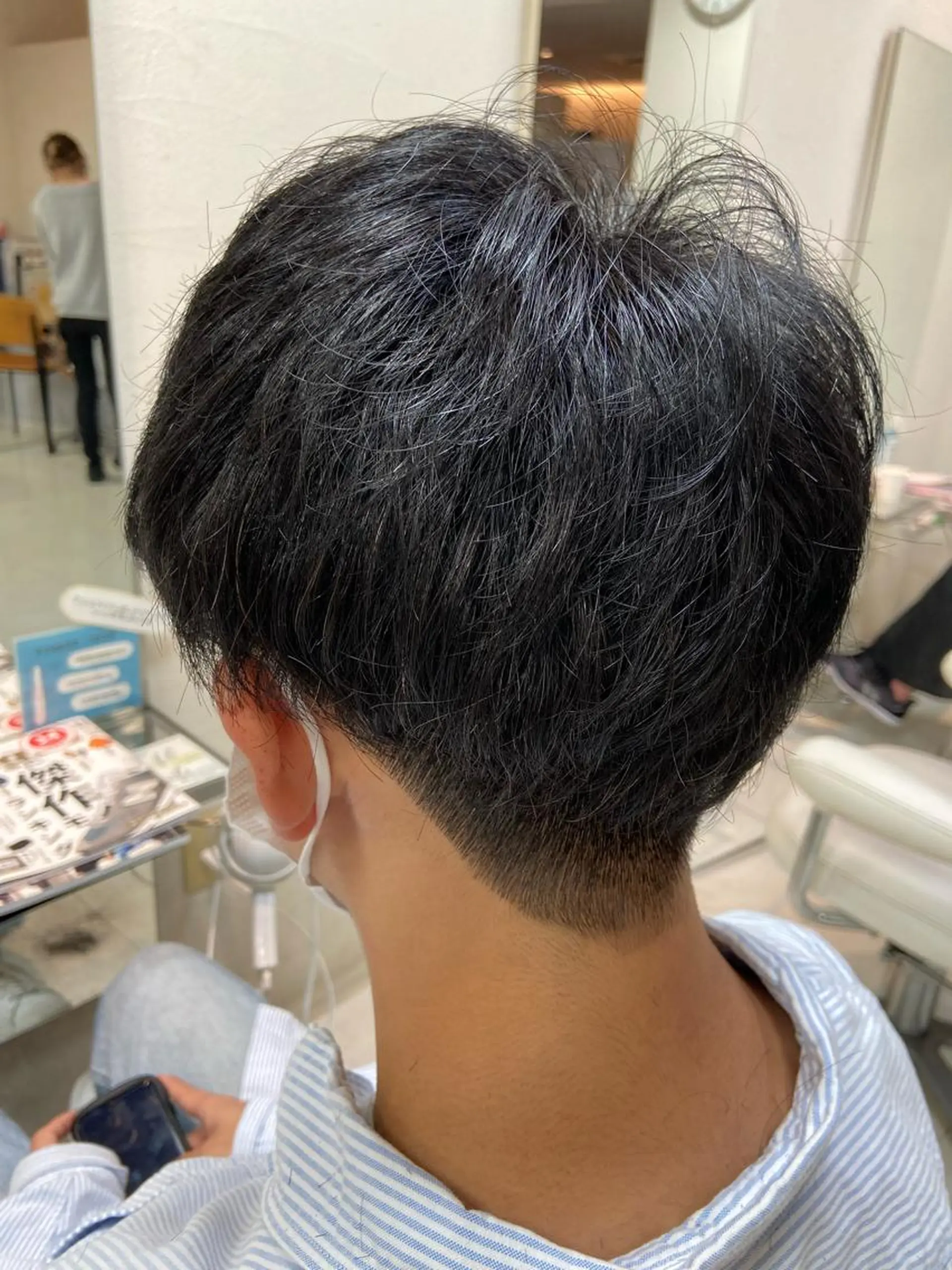 パーマ メンズ メンズパーマ カット パーマ 菊地 美憂のヘアスタイル
