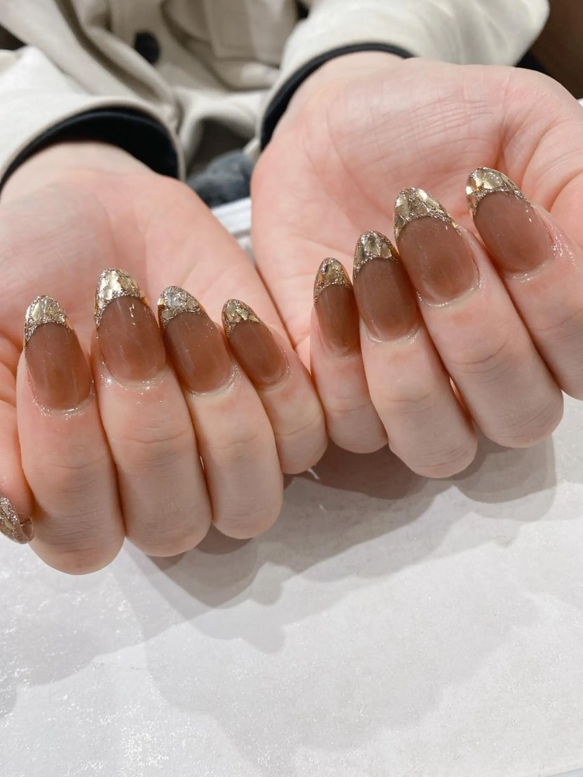 ミディアム ハンドネイル JNA認定講師🌸 RIEのネイルデザイン