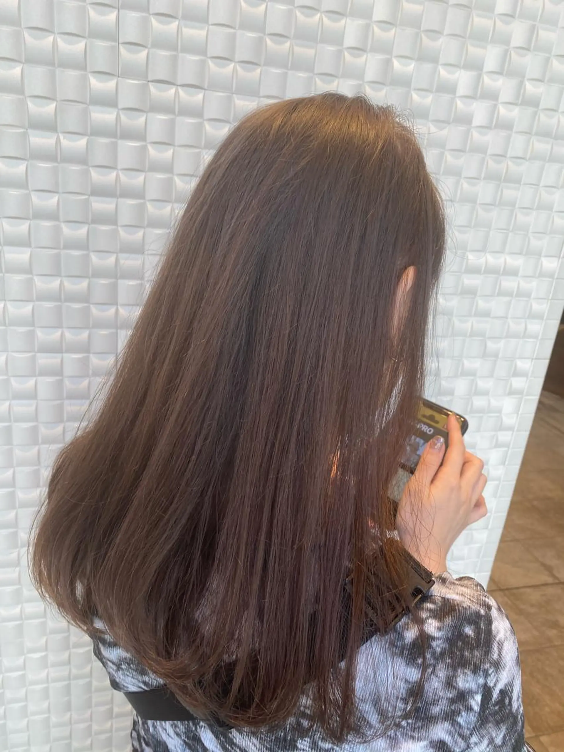 セミロング カラー 束感･似合わせ☽ mizunaのマツエク・マツパデザイン