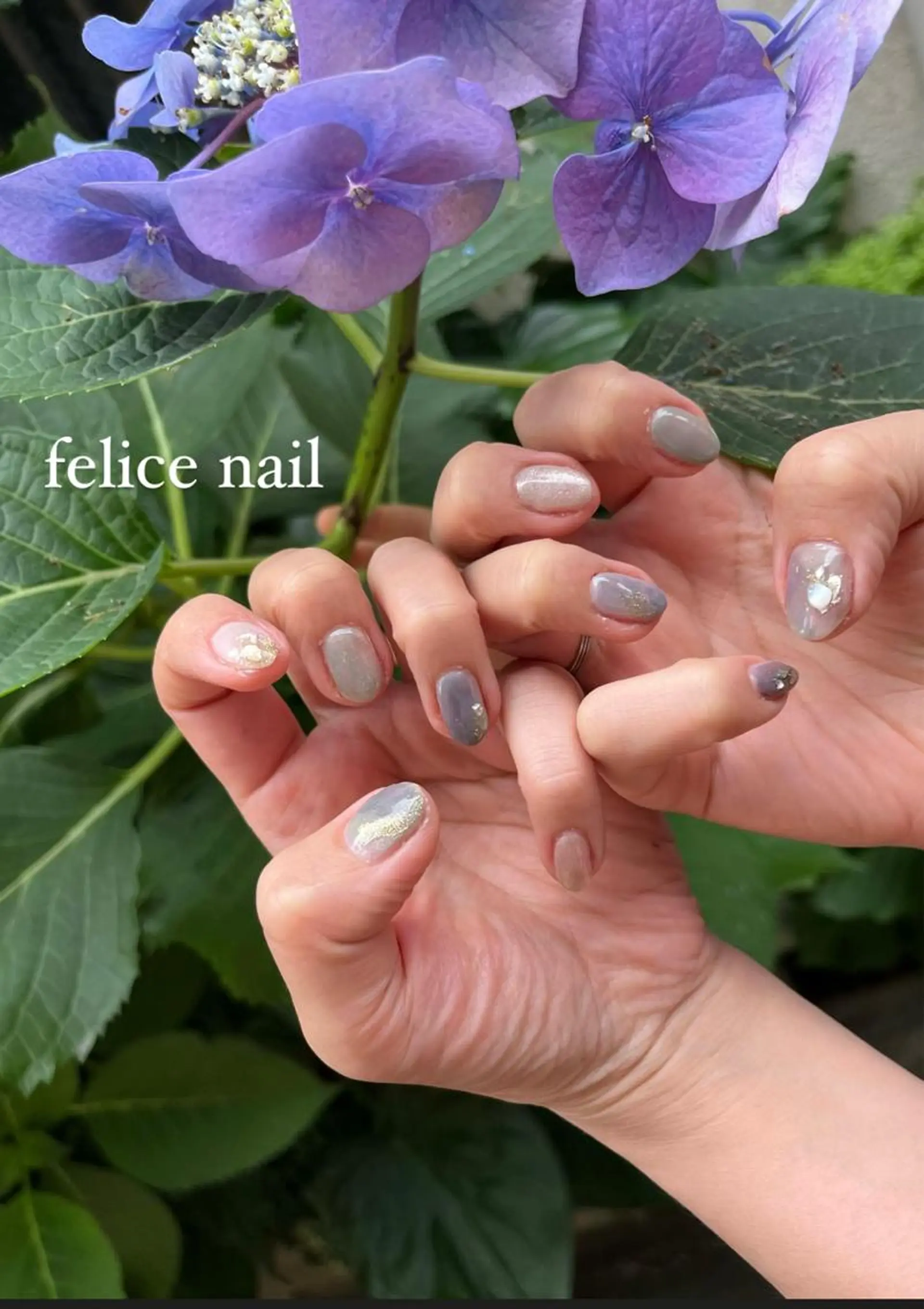 ネイル ニュアンスネイル felice nailのネイルデザイン