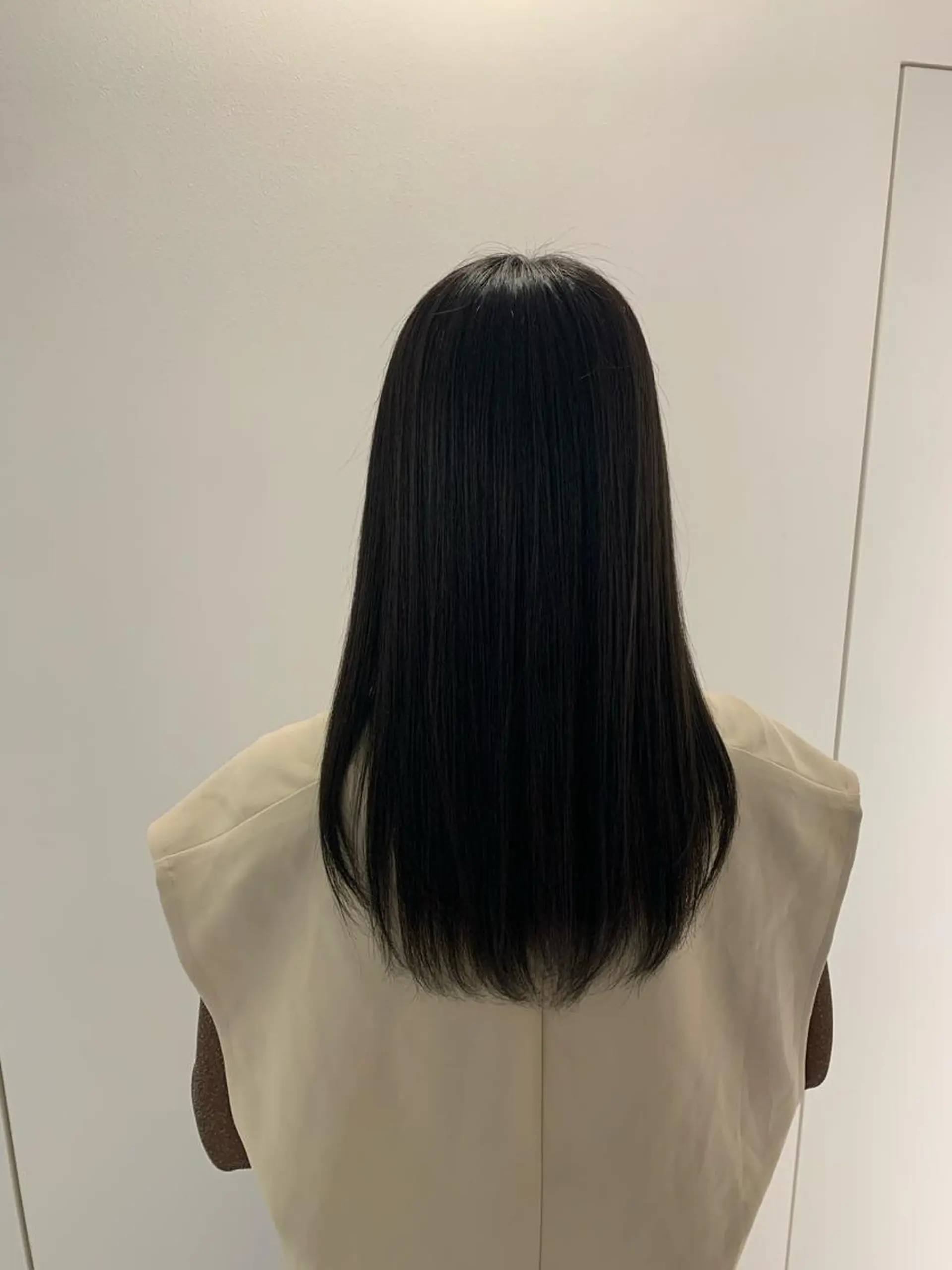 ミディアム カット 縮毛矯正 トリートメント 縮毛矯正 髪質改善　鈴木のヘアスタイル