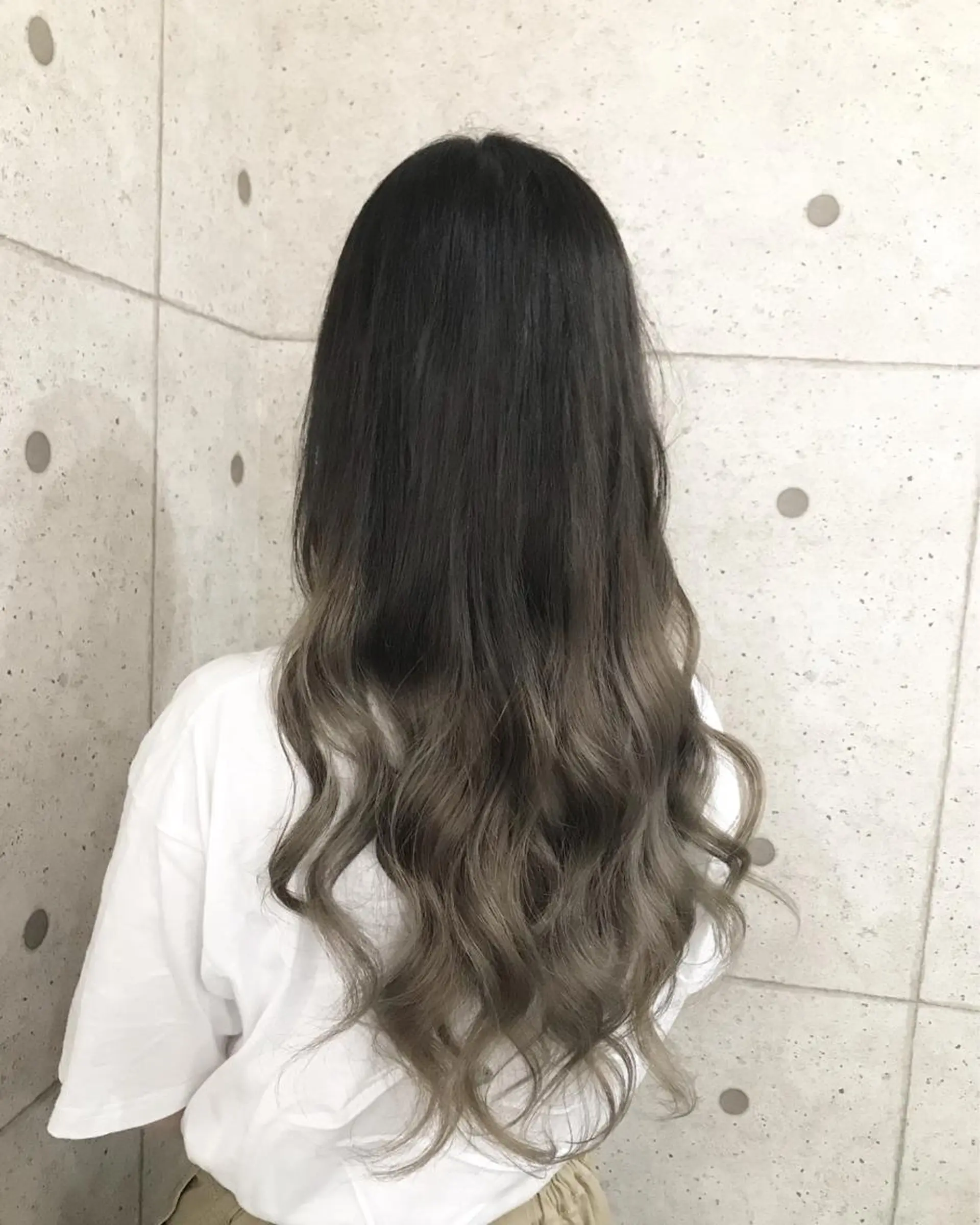 ロング ヘアカラー ヘアセット☆ 髪質改善カラー☆まいのヘアスタイル