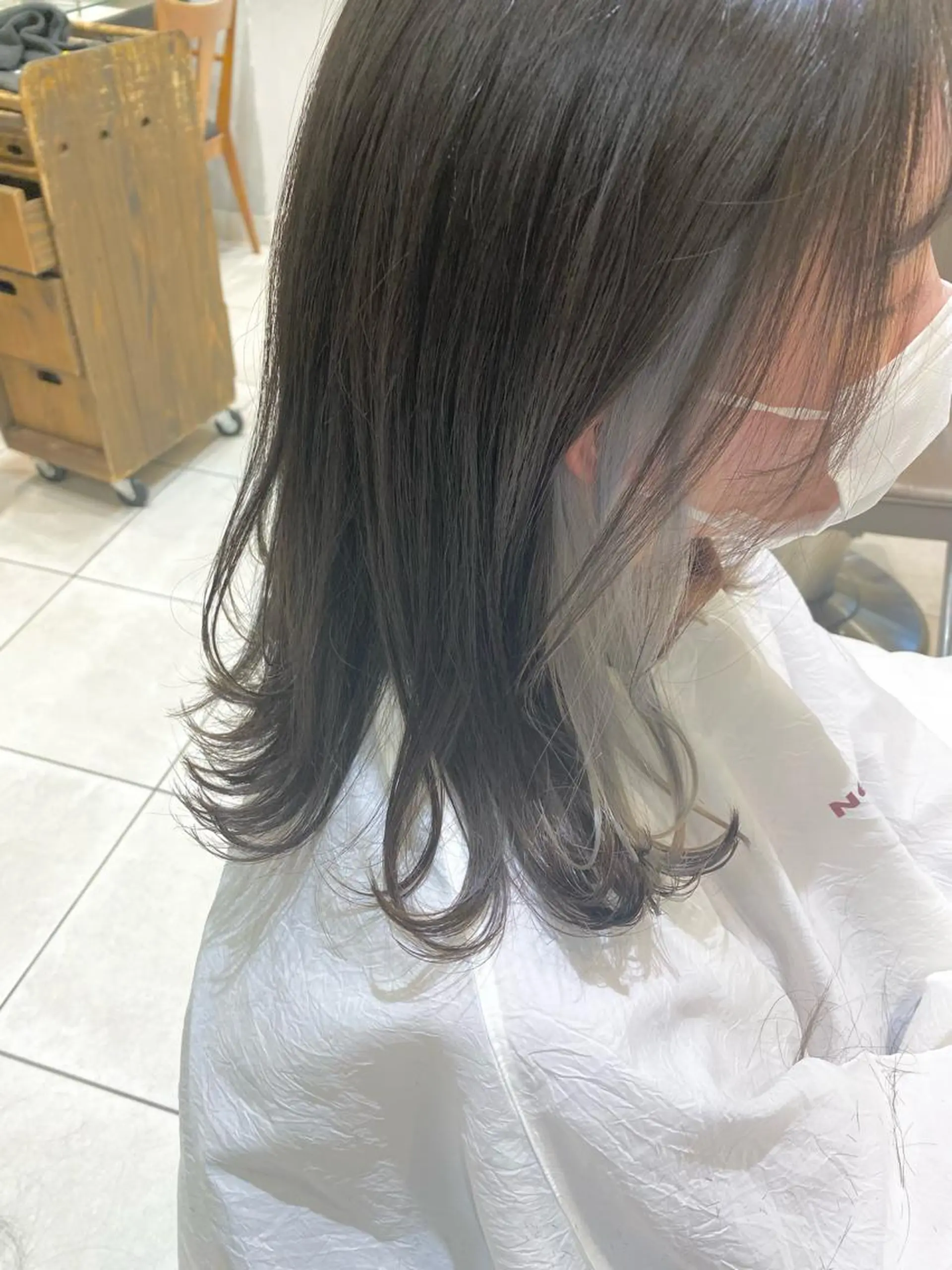 ミディアム 似合わせ艶髪カラー ❤️ハダユミのヘアスタイル