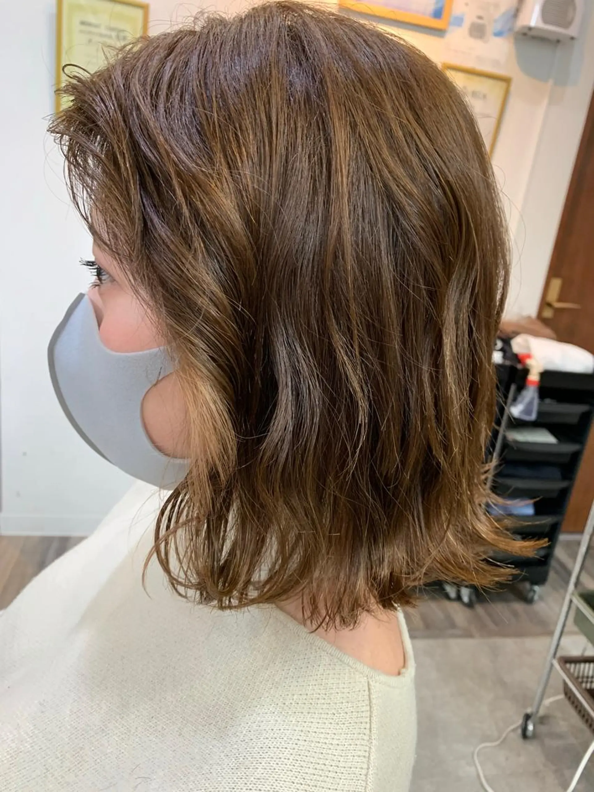 カラー ヘアカラー 野嶋 🐻のヘアスタイル