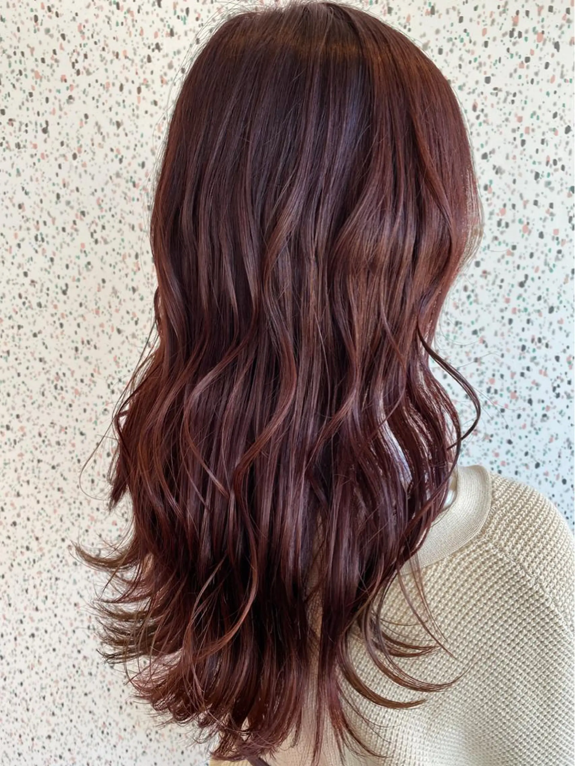 セミロング haretoki 髪質改善サロンのヘアスタイル