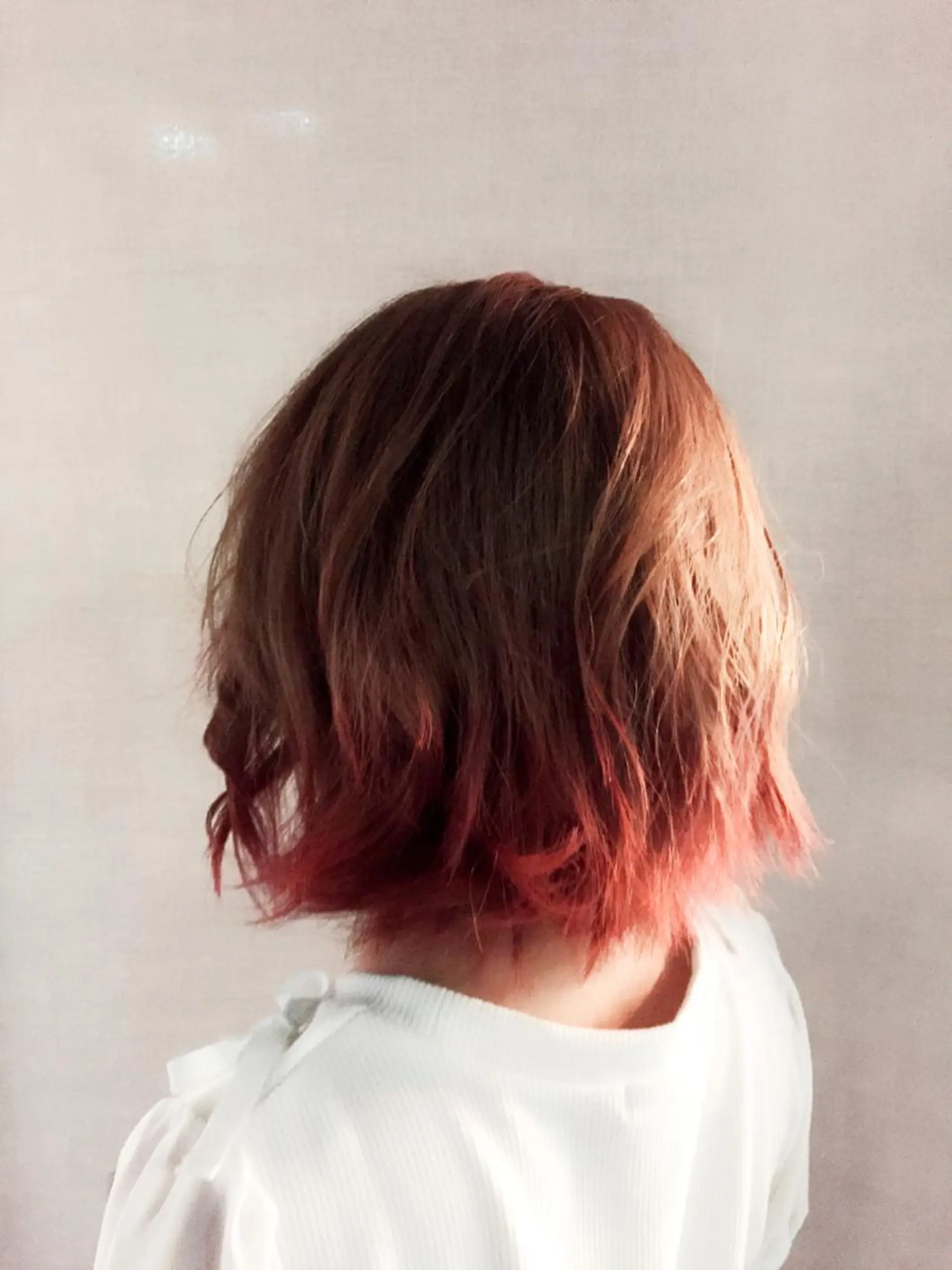 カラー 韓国ヘア✨グレージュ カラーasamiのヘアスタイル