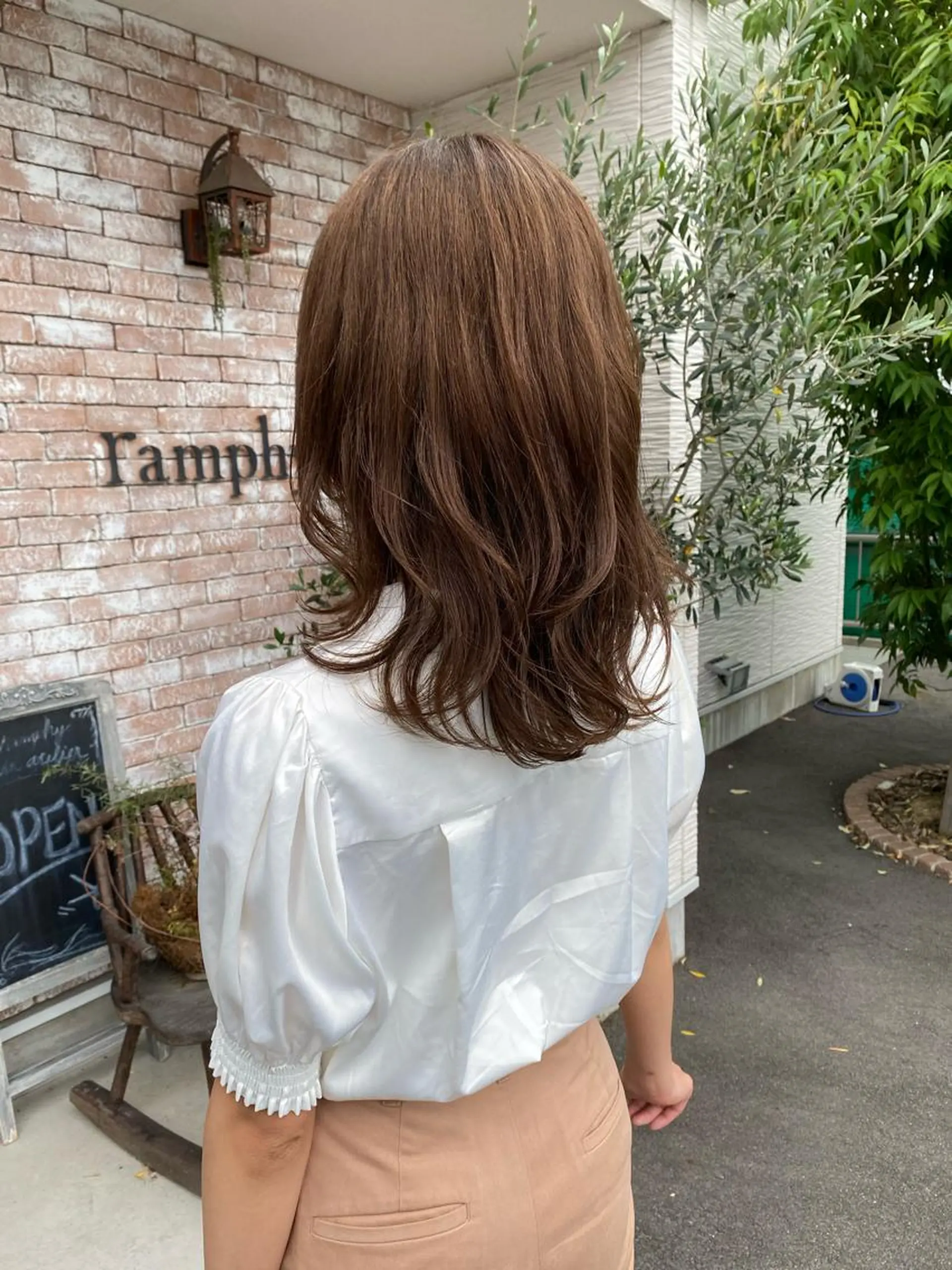 ミディアム カラー ミディアムレイヤー レイヤーカット 【浜松・豊橋】 ニシモトのヘアスタイル