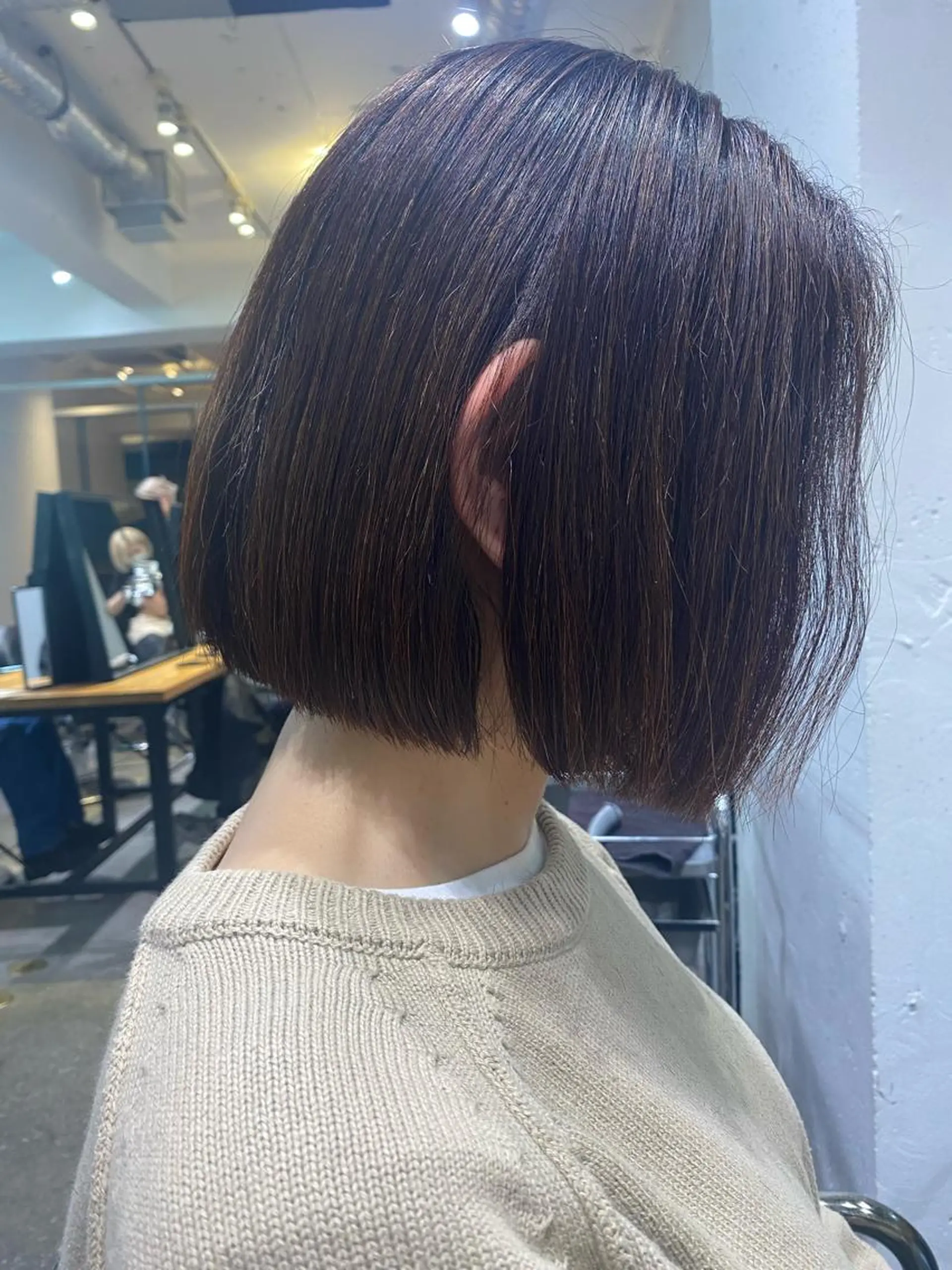 ミディアム ボブ 大江 海斗のヘアスタイル